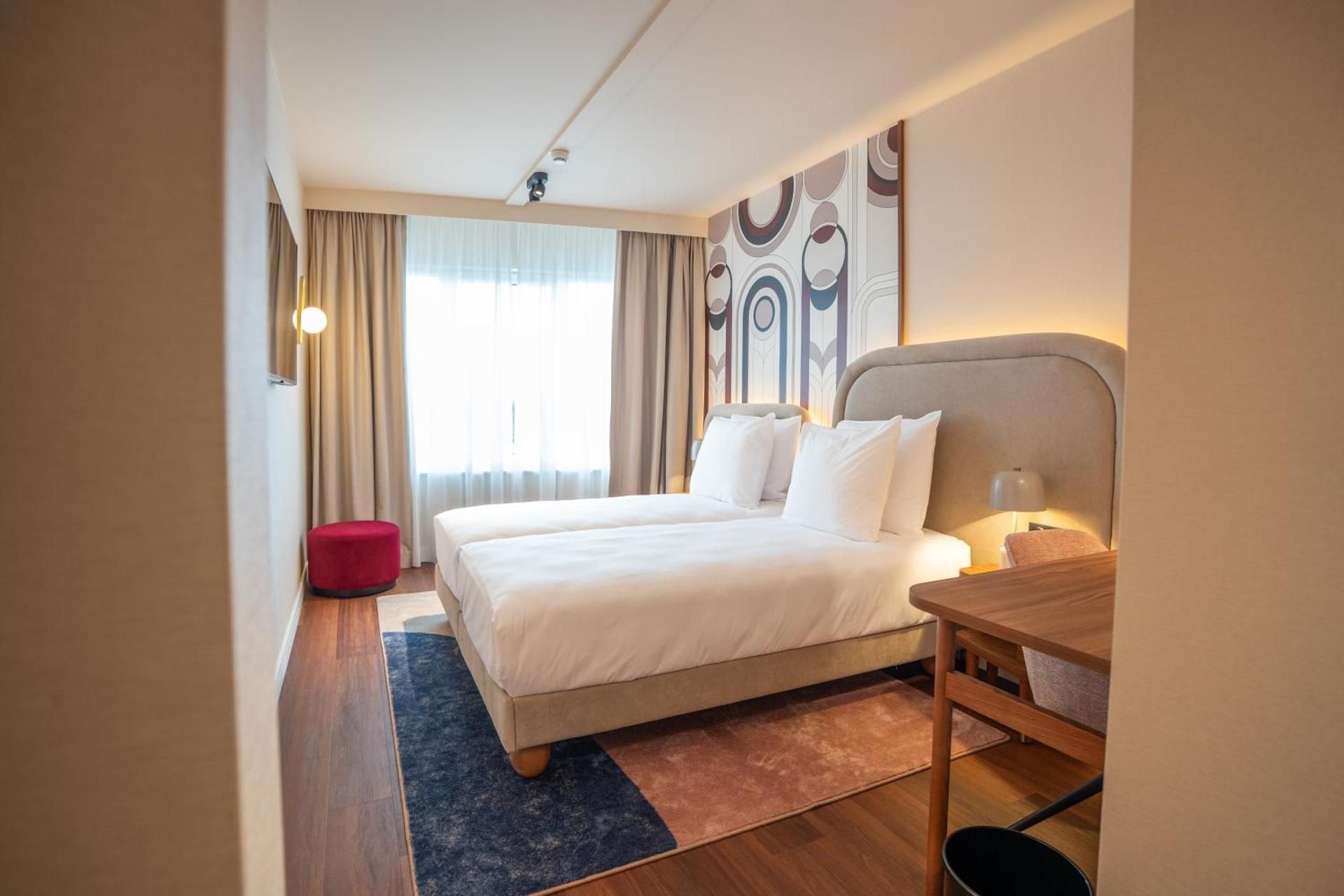 Via Antwerp Standard Twin Room 2