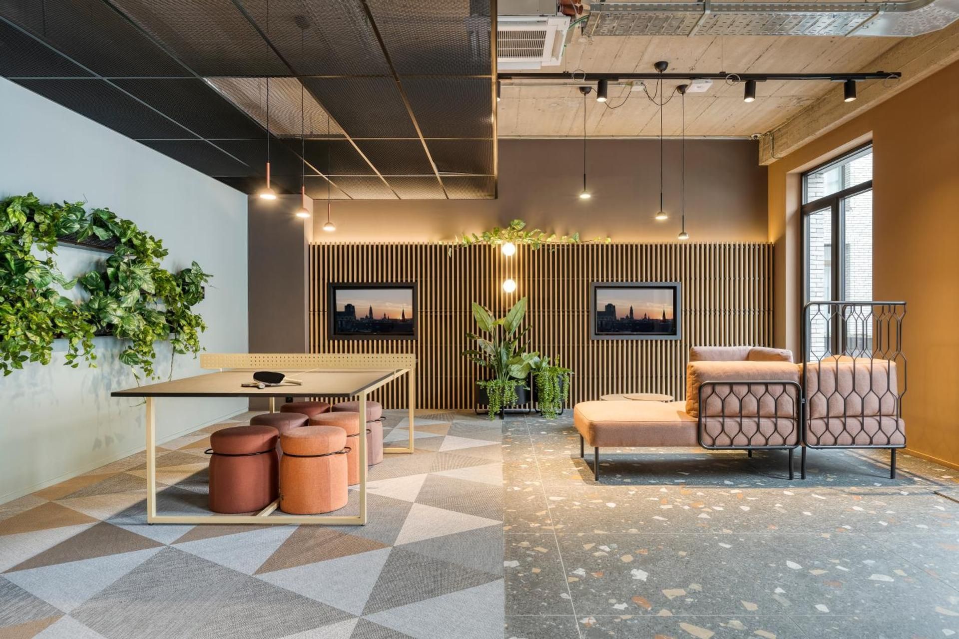 shared lounge/tv area