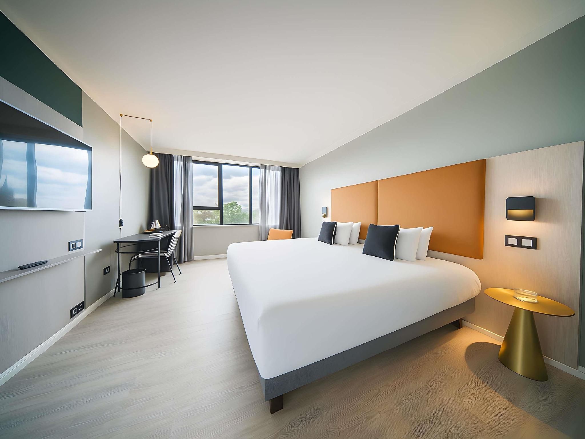 Deluxe Room with 1 King Size bed and sofa, Park View