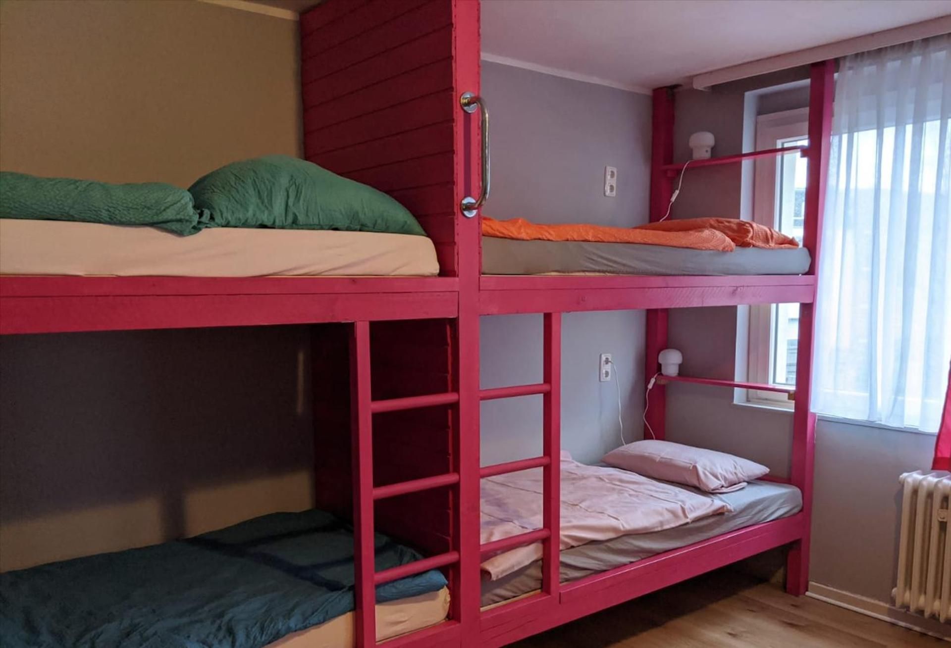 Bed in 6-Bed Female Dormitory Room