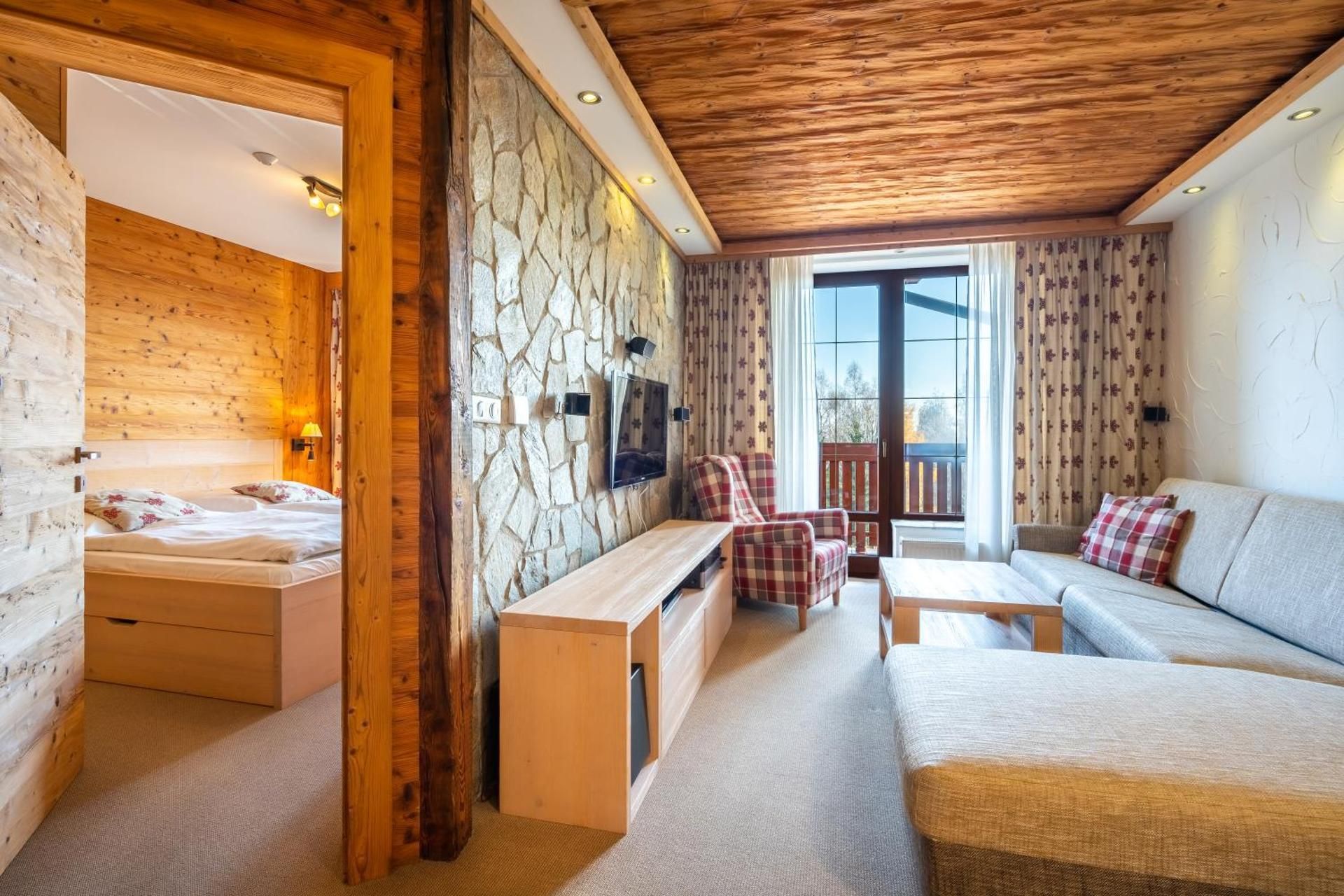 Family Apartments in Mountain Hotel One-Bedroom Apartment in Main Hotel Building 