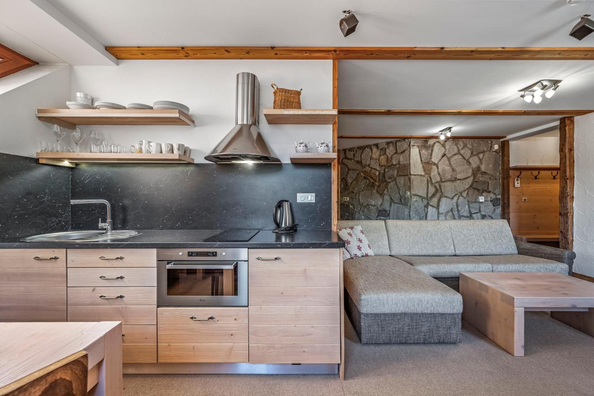 Two Bedroom Deluxe Apartment with Mountain View in Main Hotel Building