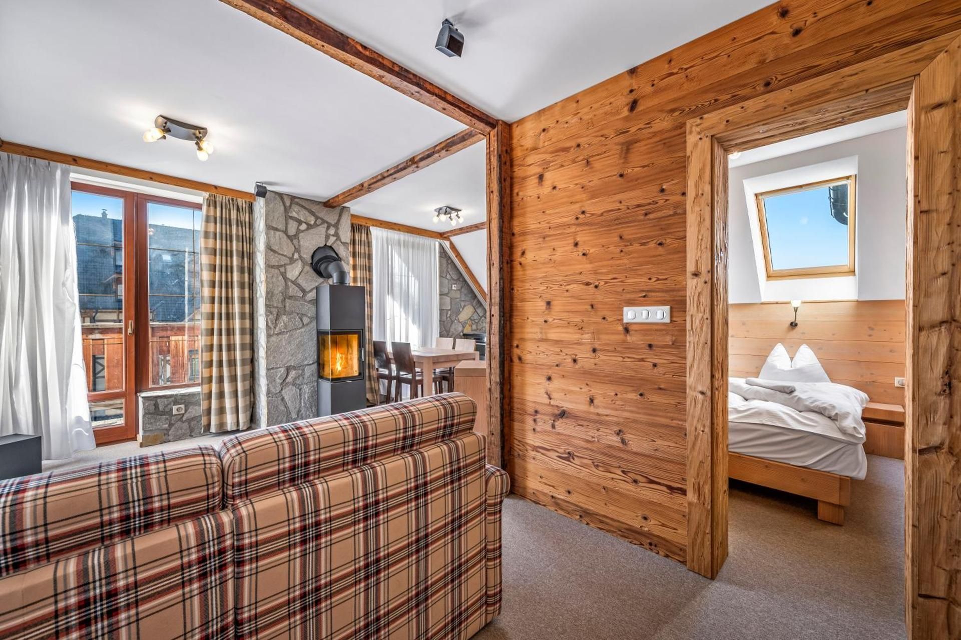 Two Bedroom Deluxe Apartment with Mountain View in Residence Building