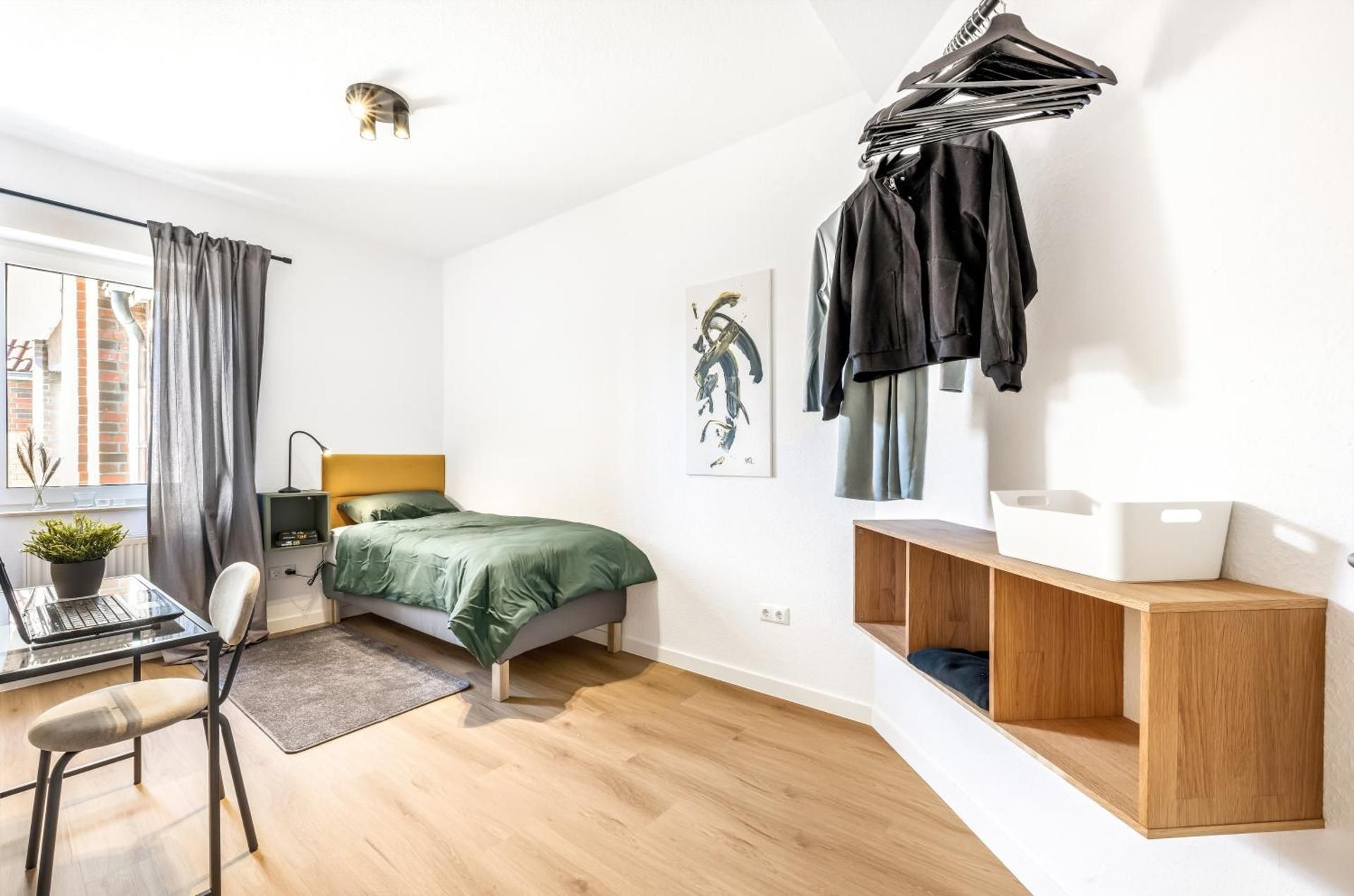 Two-Bedroom Apartment with Balcony