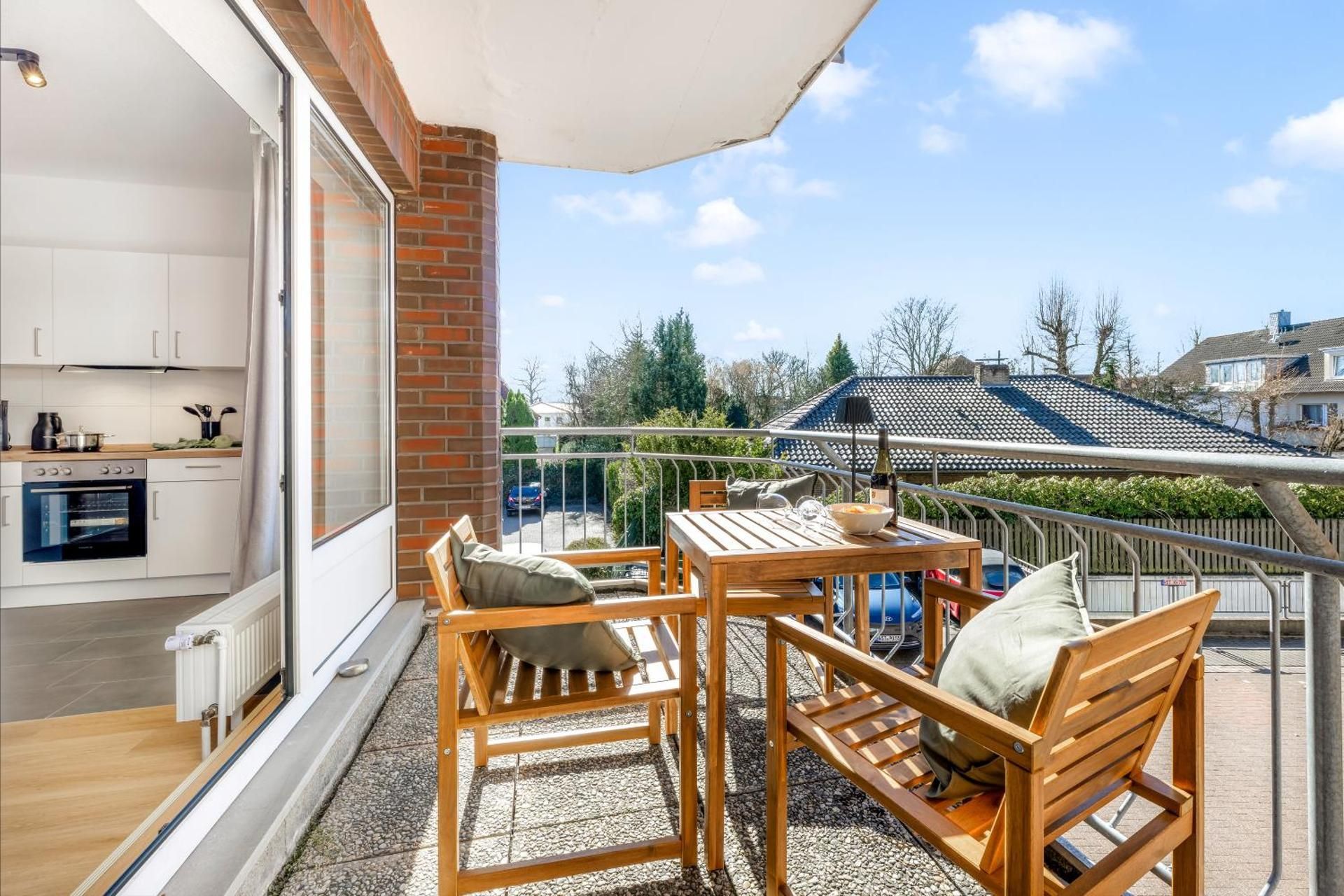 Two-Bedroom Apartment with Balcony