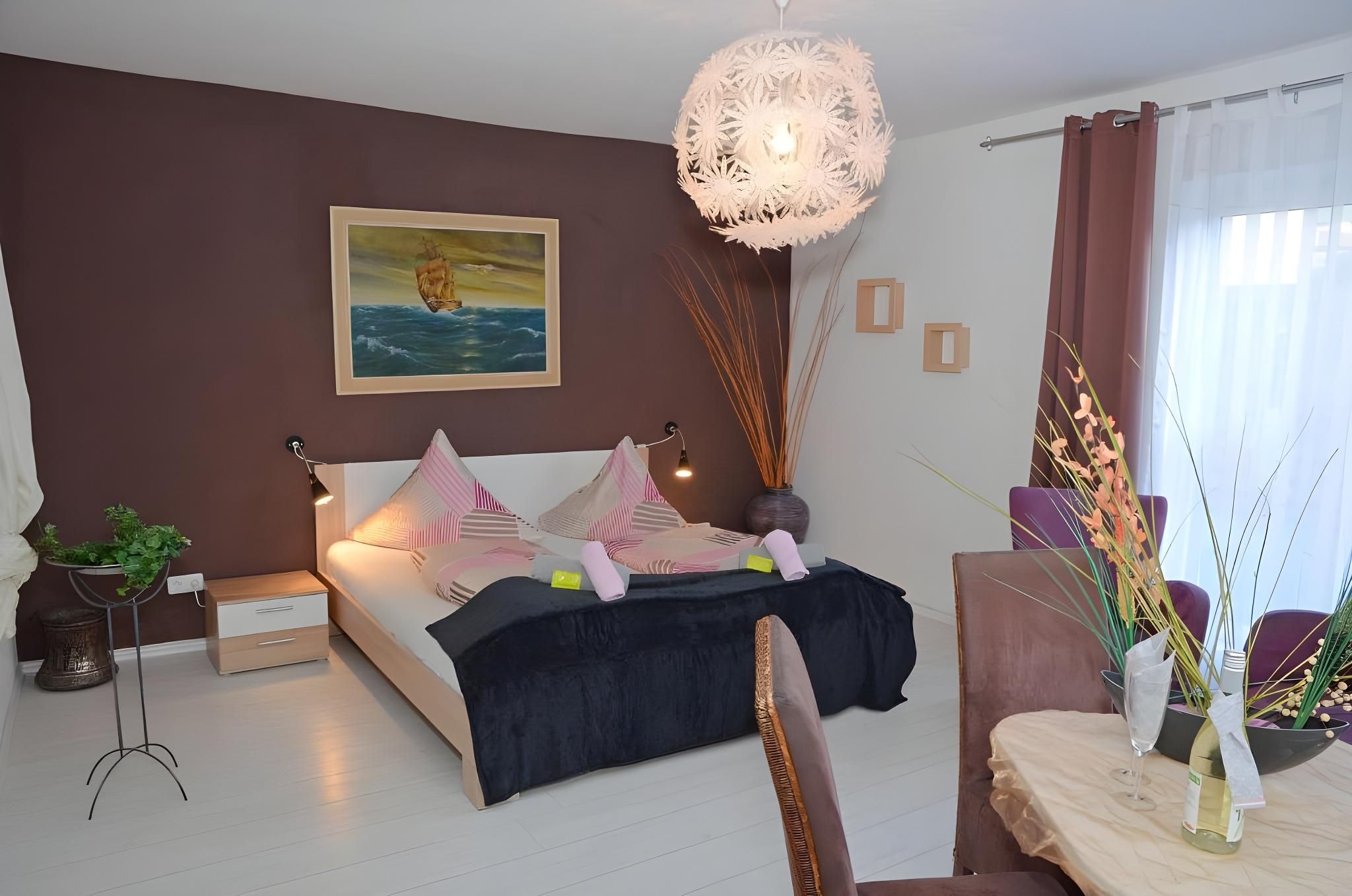 Large Two-Bedroom Apartment with Garden View