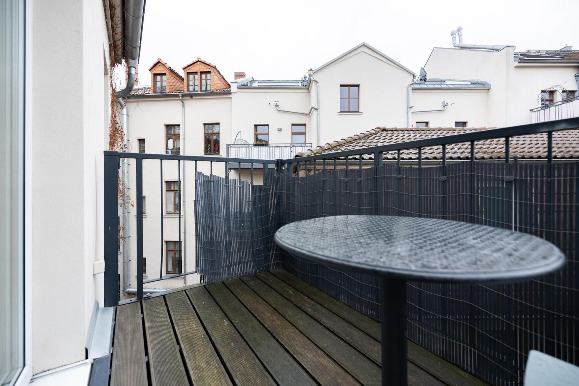 Studio with Balcony