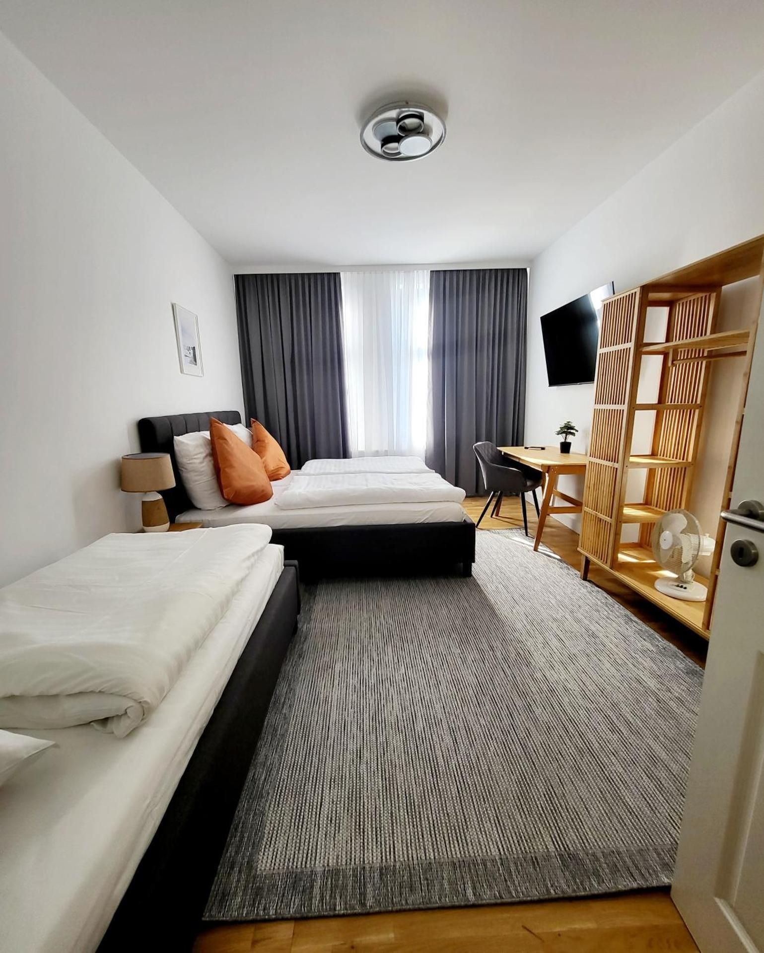 Two-Bedroom Apartment with Balcony