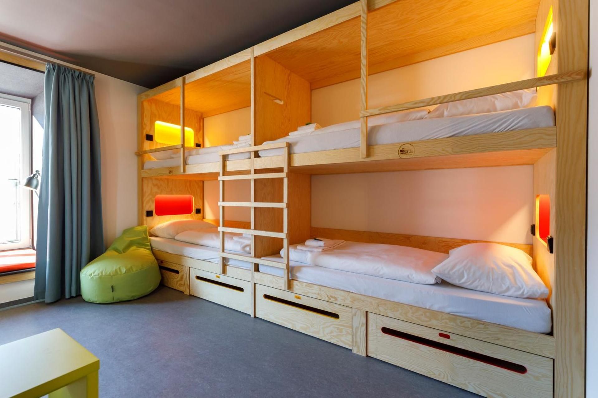 Bunk Bed in Female Dormitory Room  