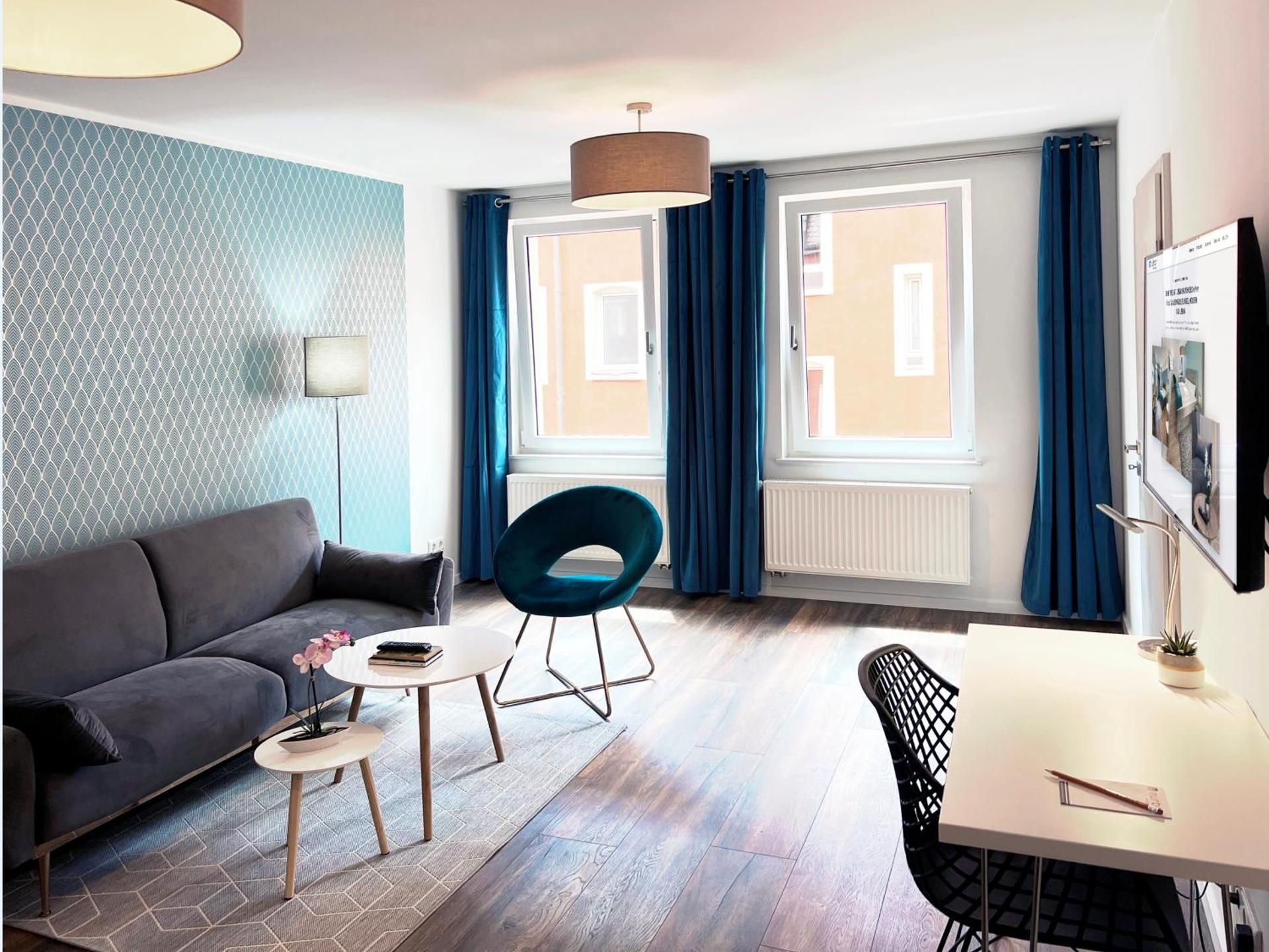 Supreme Two Bedroom Apartment with a Living Room - Denisstr. 56