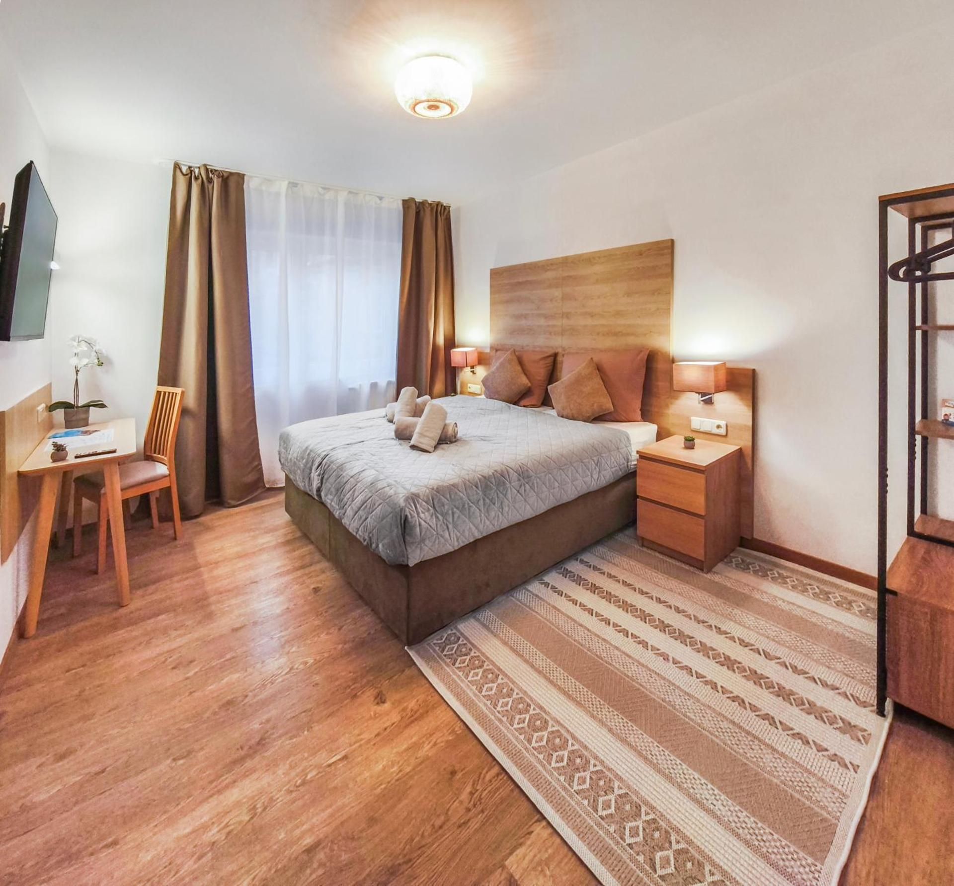 Two-Bedroom Apartment with Balcony