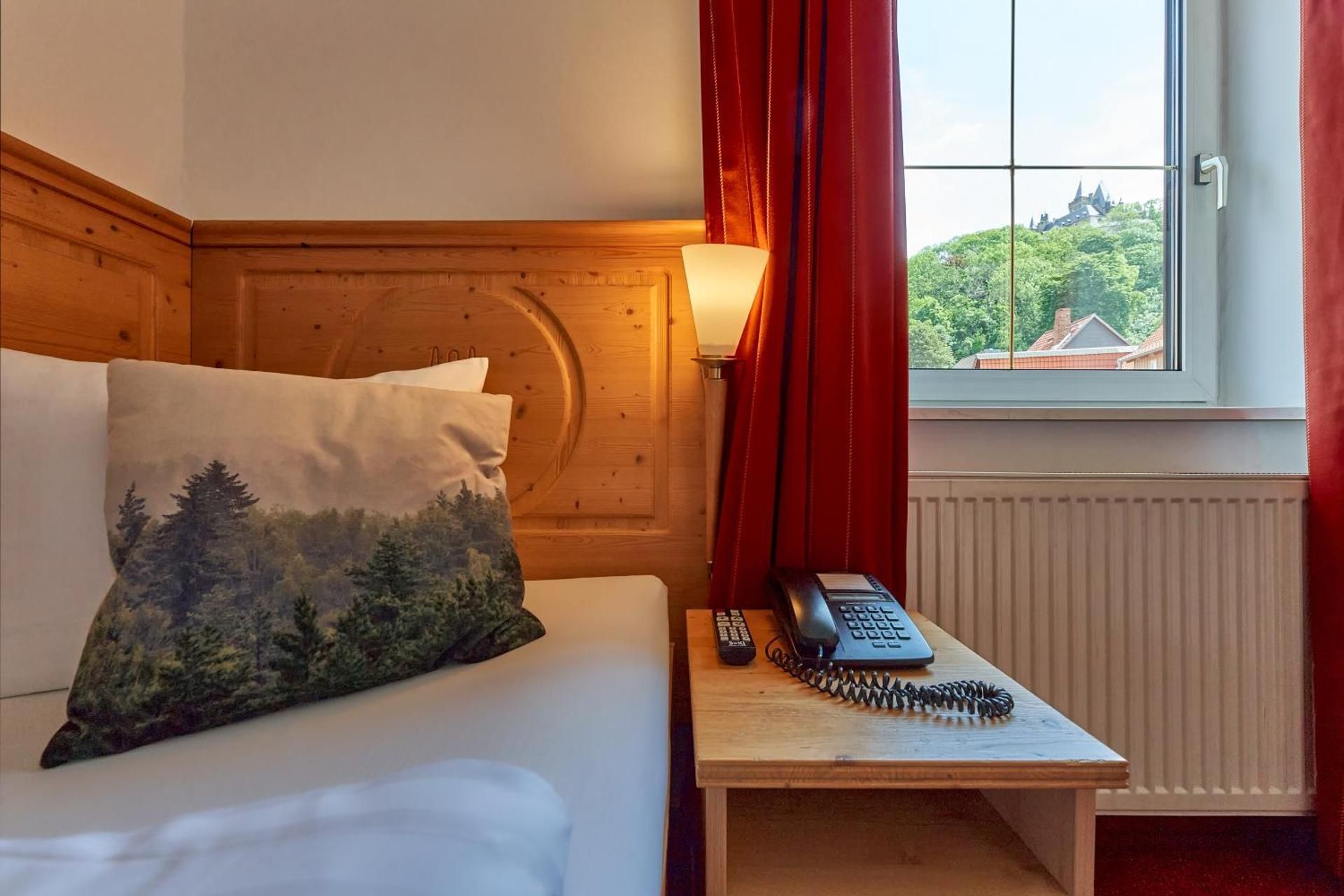 Comfort Single Room with Castle View