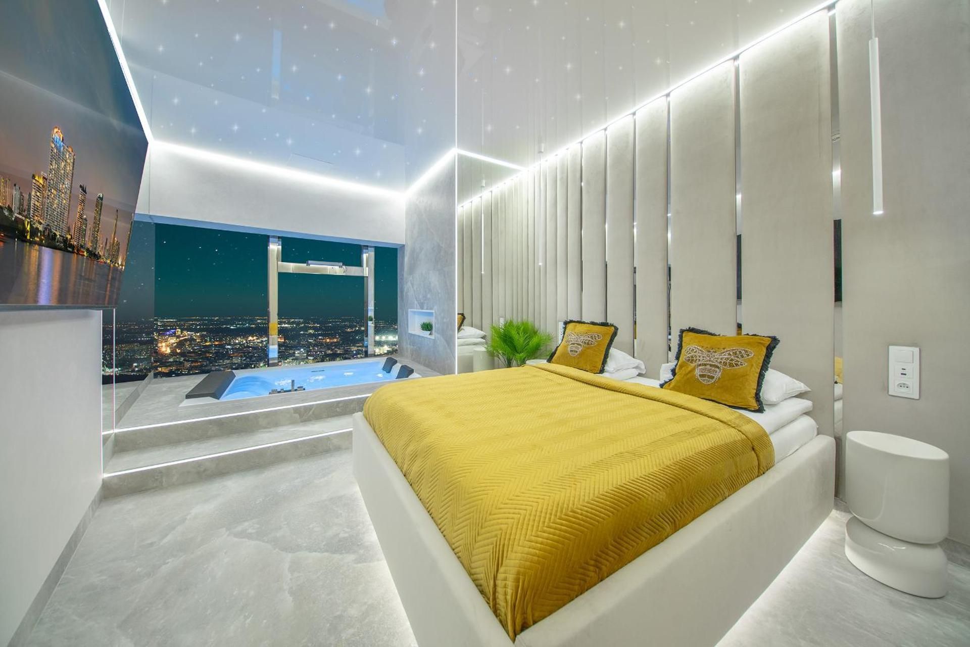Two-Bedroom Apartment with City View