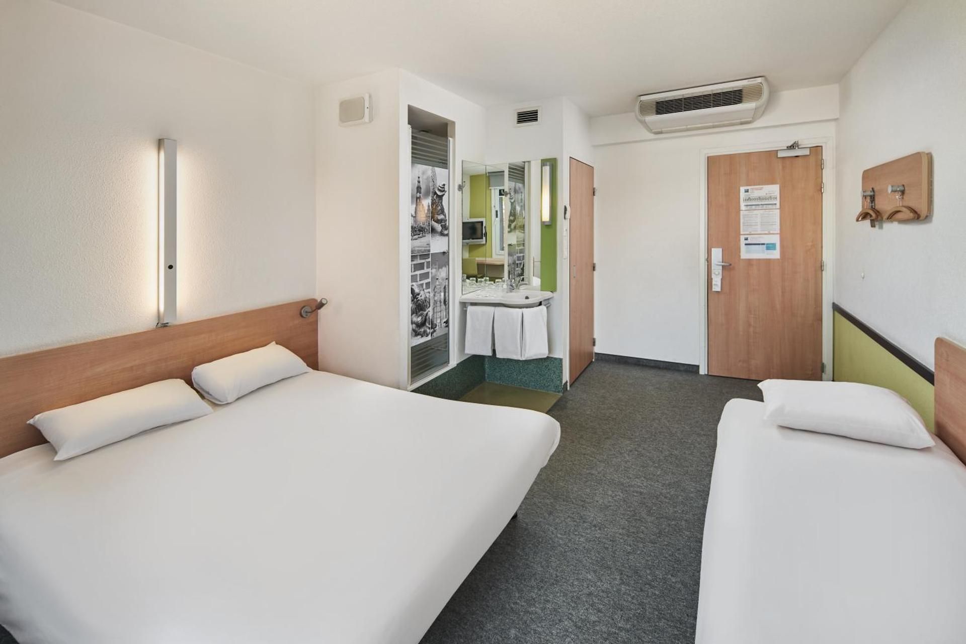 Standard Family Room with One Double Bed and One Single Bed
