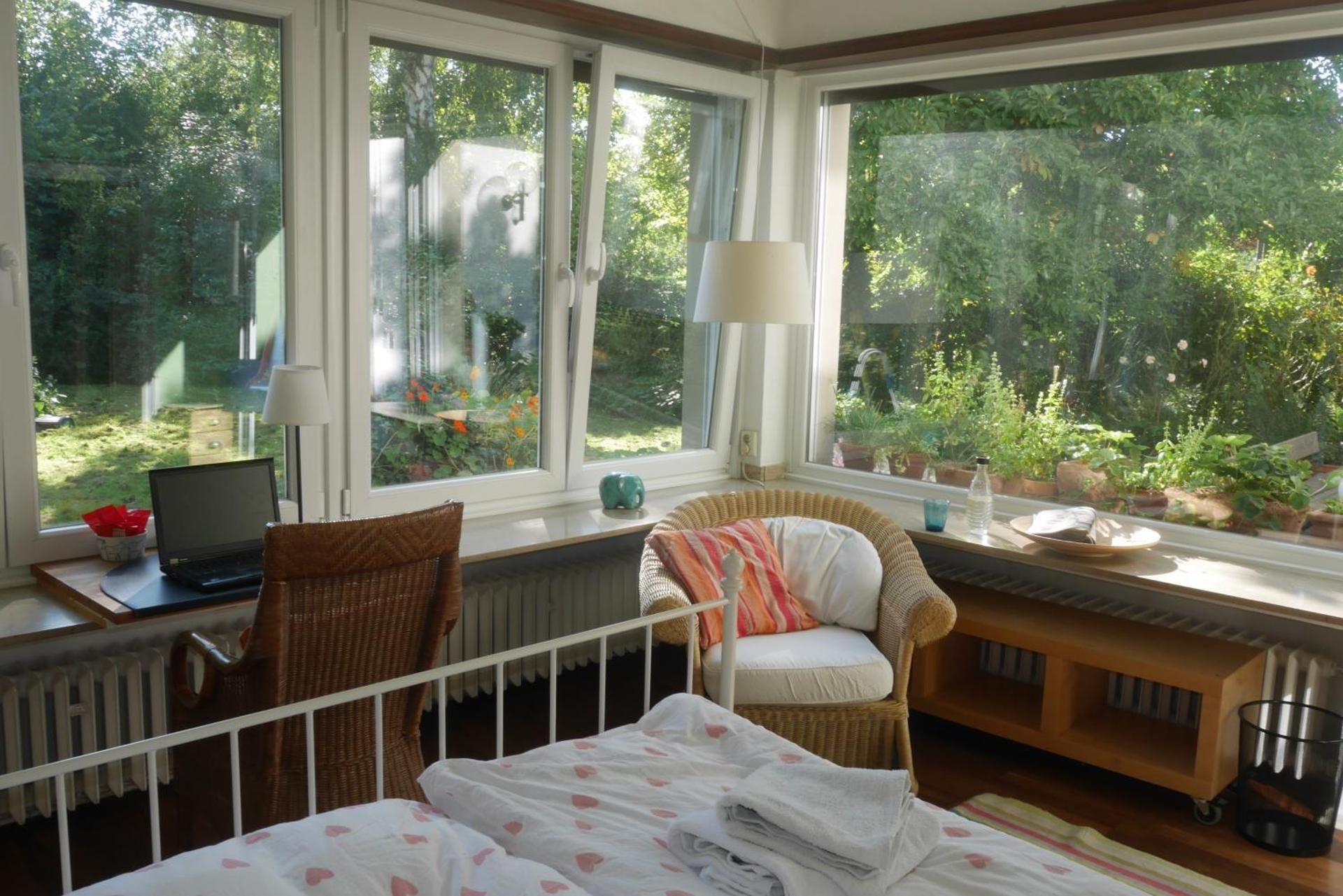 Gluck in Benrath Double Room with Garden View