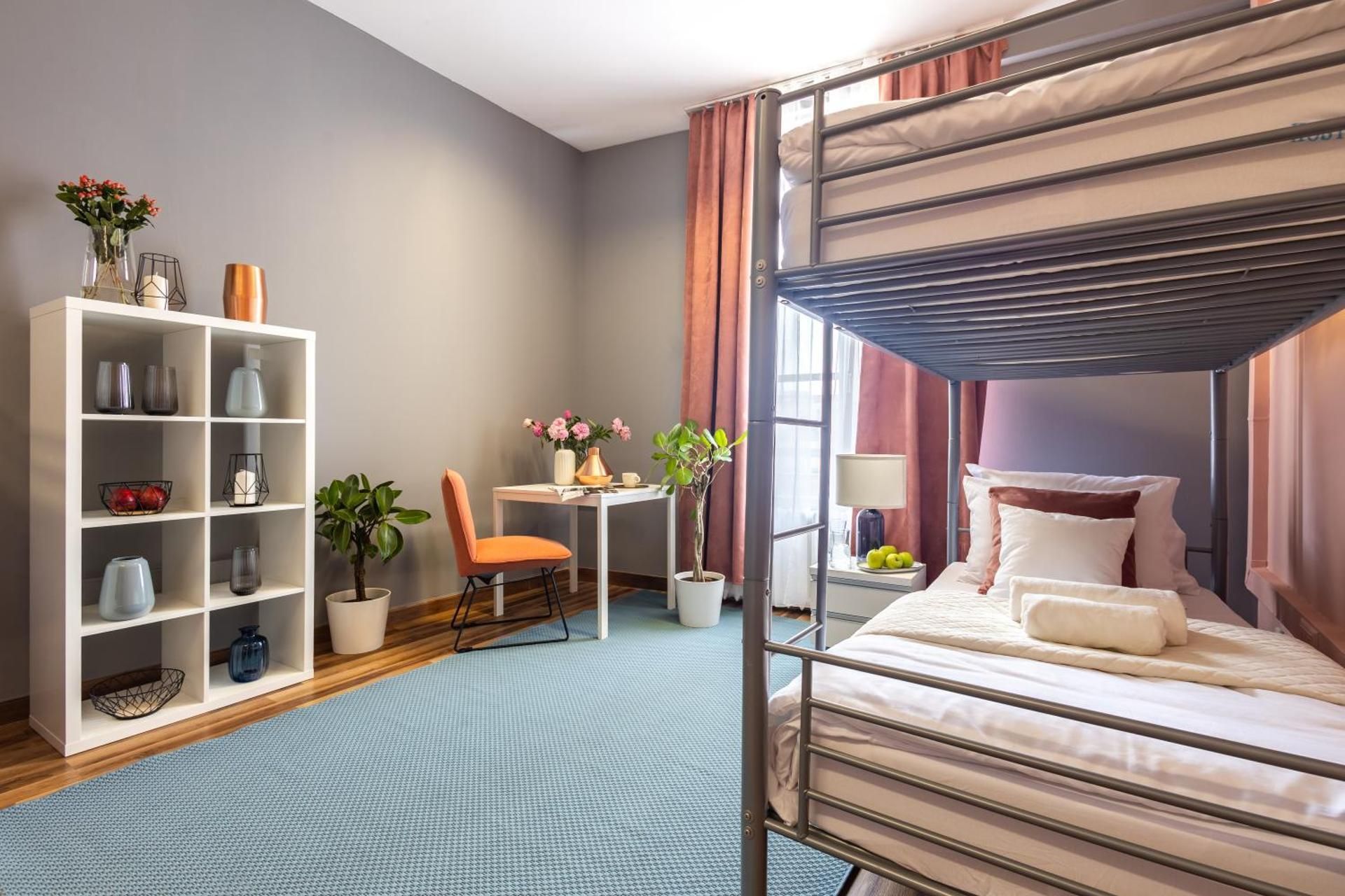 Single Bed in Dormitory Room