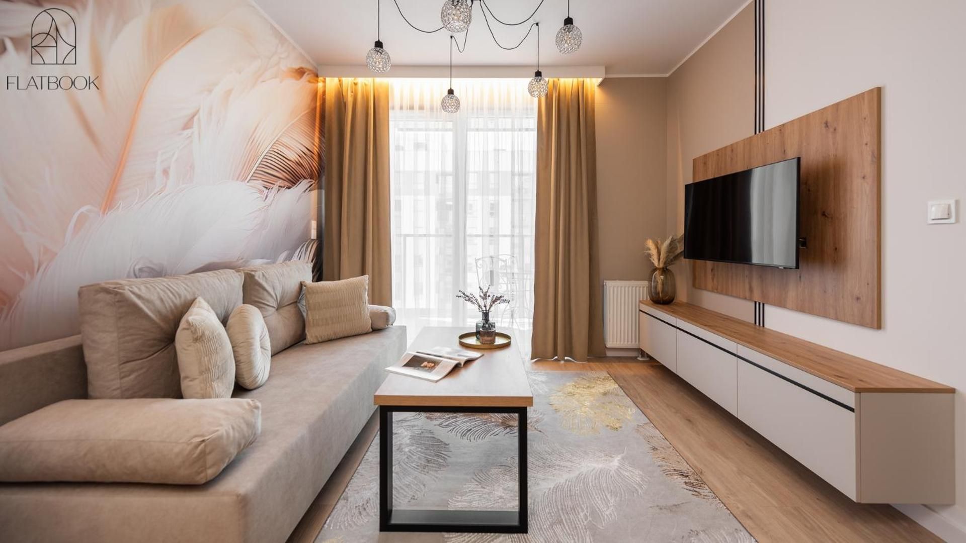 Two-Bedroom Apartment with Balcony