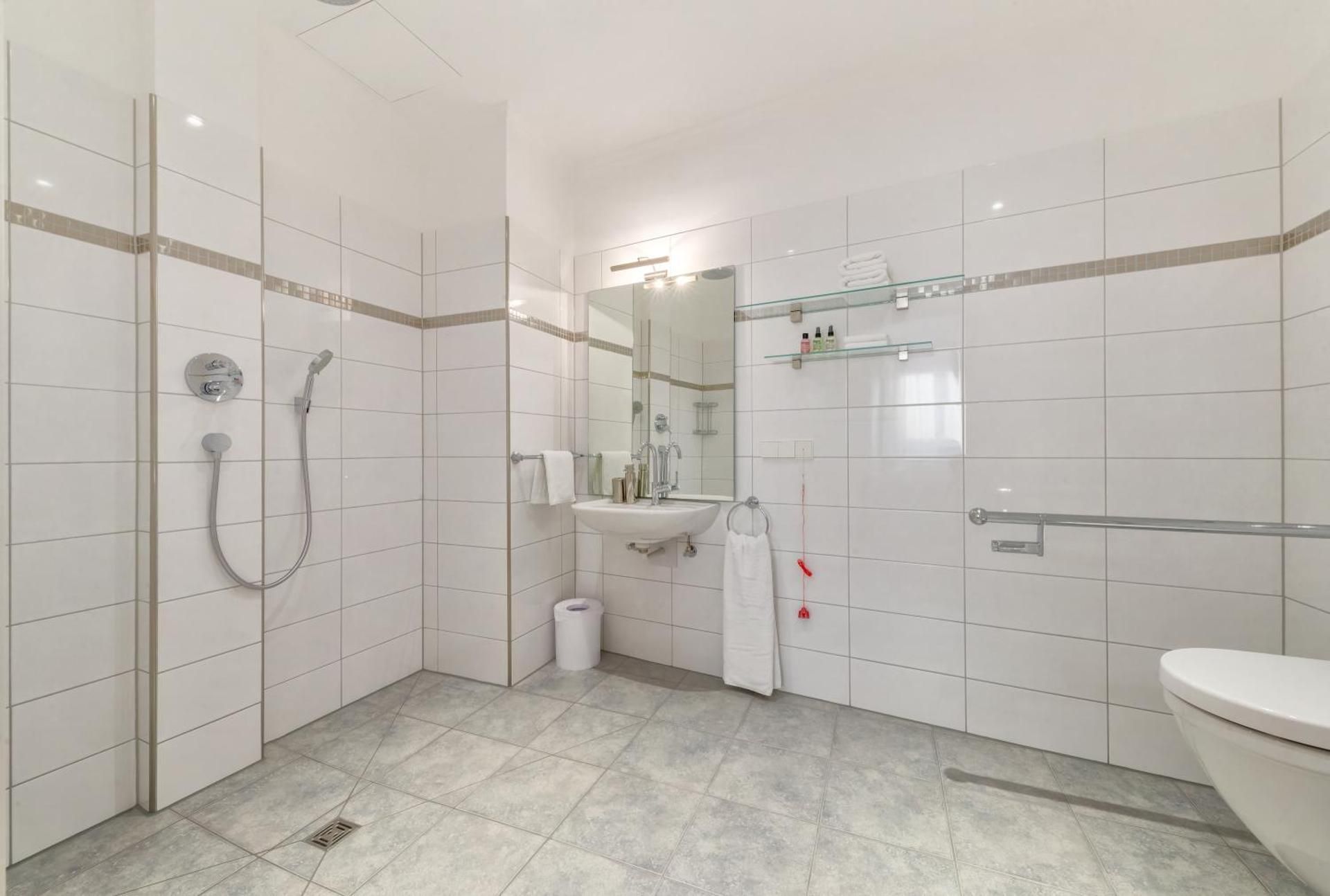 King Room with Roll-In Shower - Disability Access