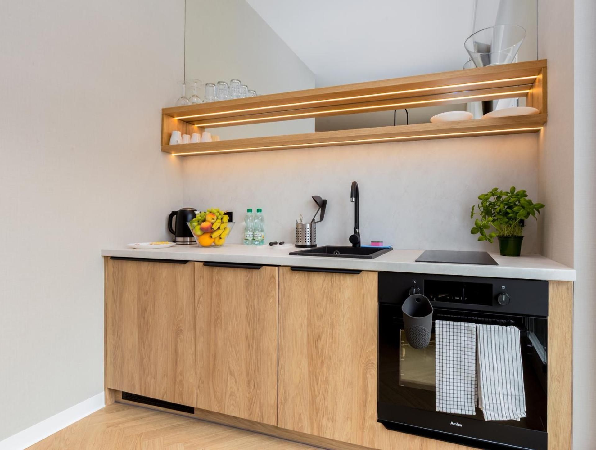 One-Bedroom Apartment with Terrace