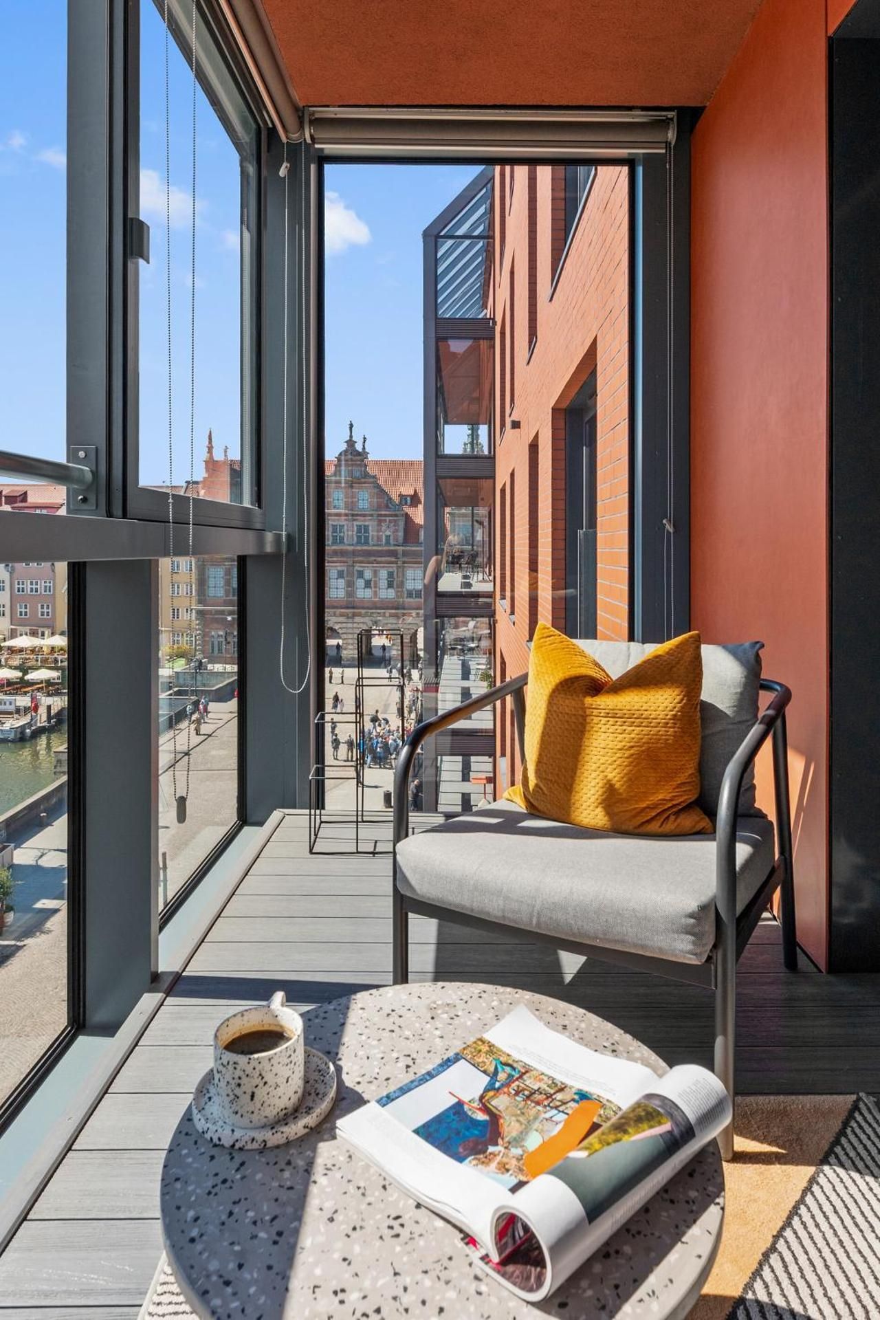 Studio with Balcony