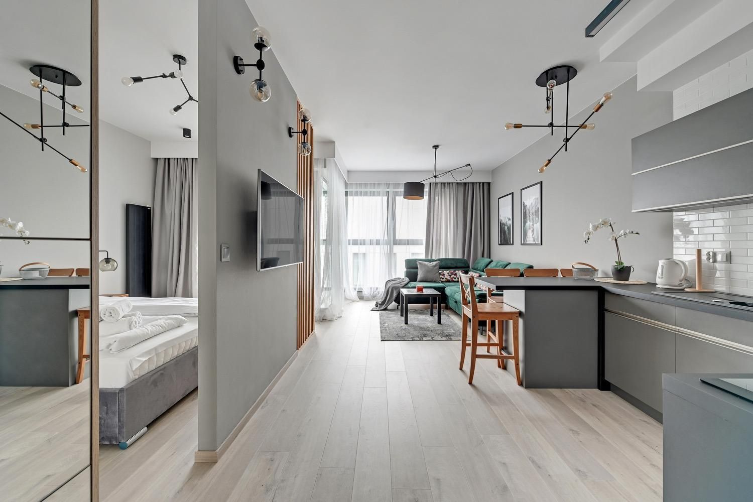 Studio with Balcony