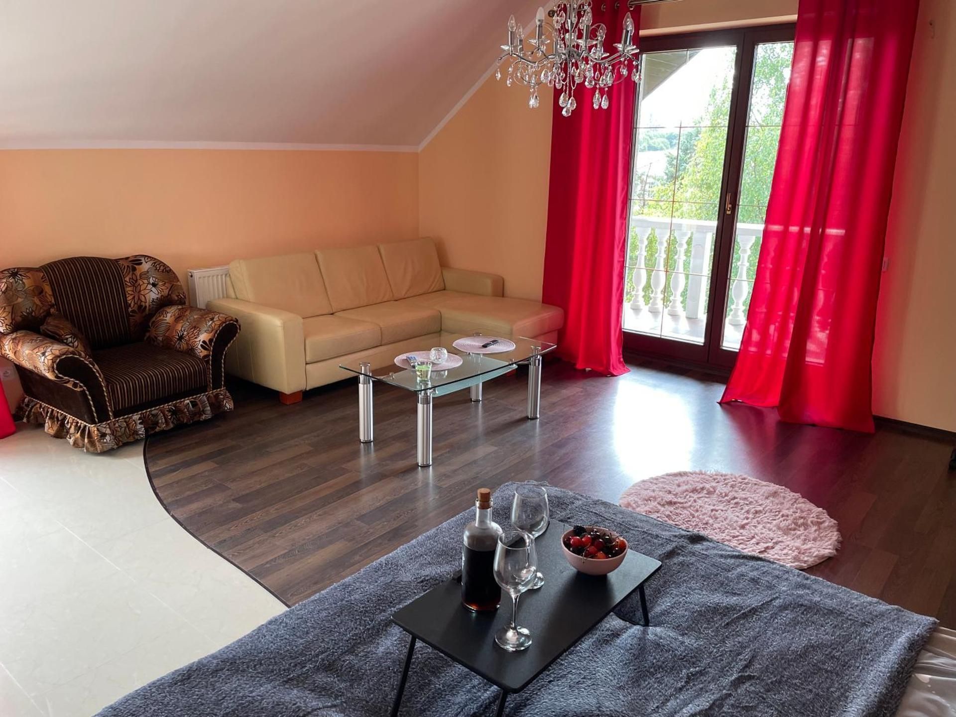 Studio with Balcony