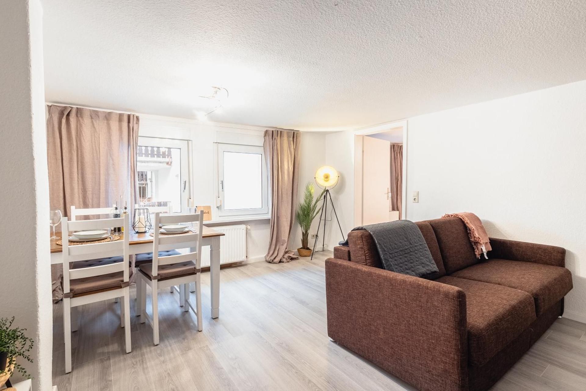 One-Bedroom Apartment with Balcony