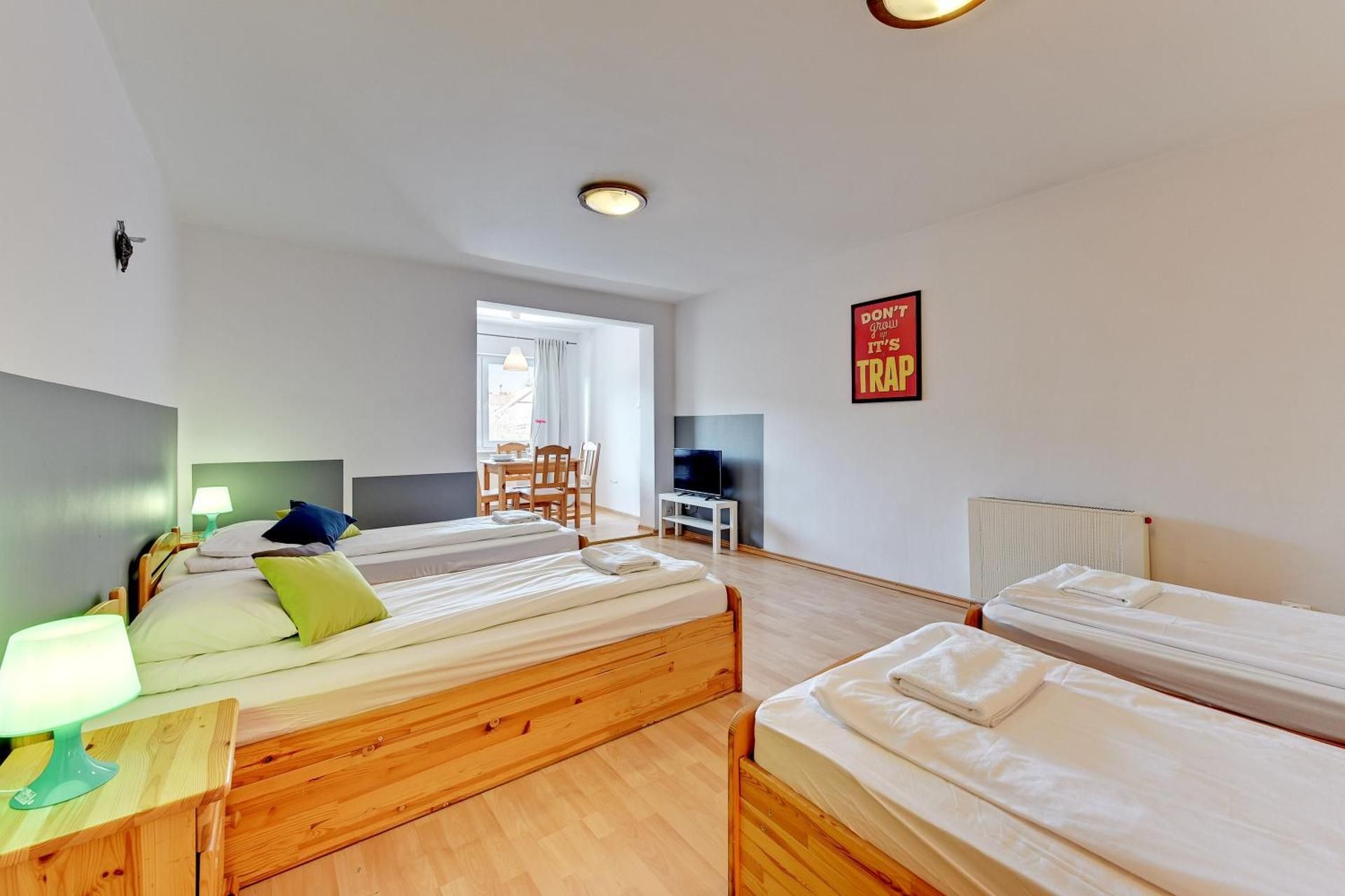 Quadruple Room with Shared Bathroom