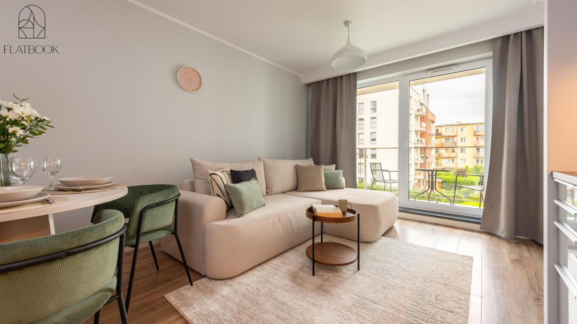Studio with Balcony