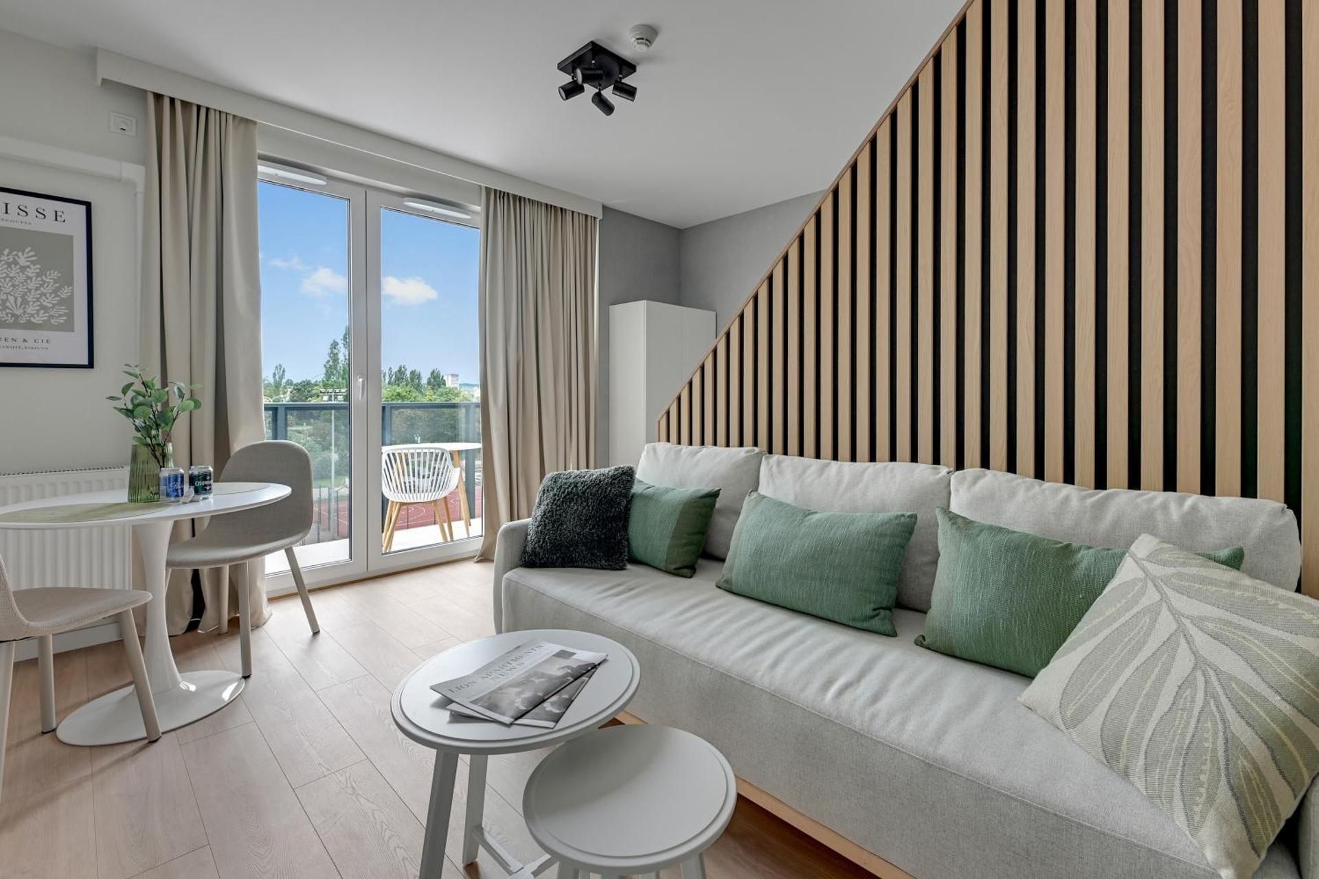 Studio with Balcony