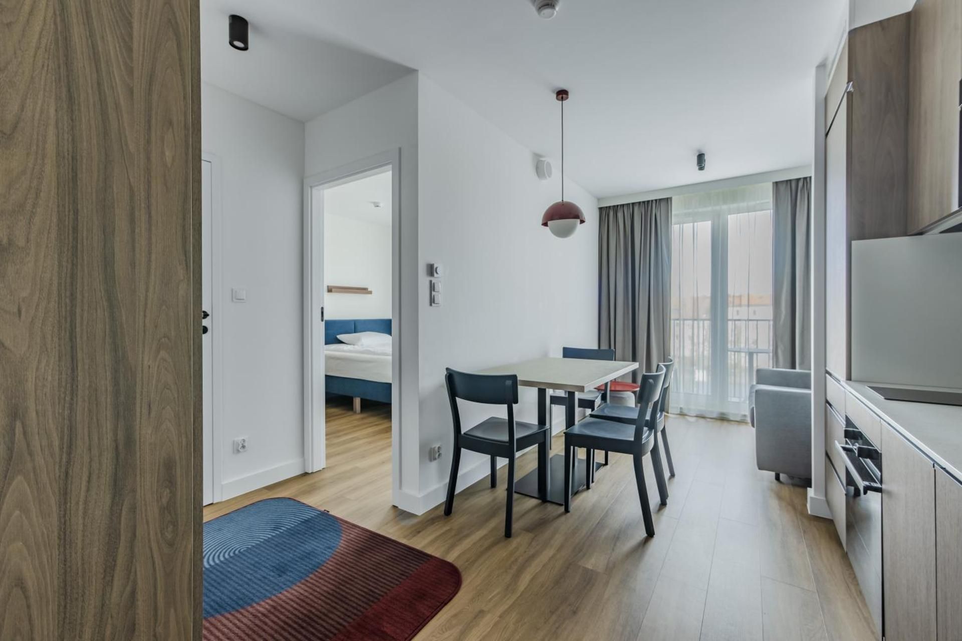 Spacious Studio with Balcony