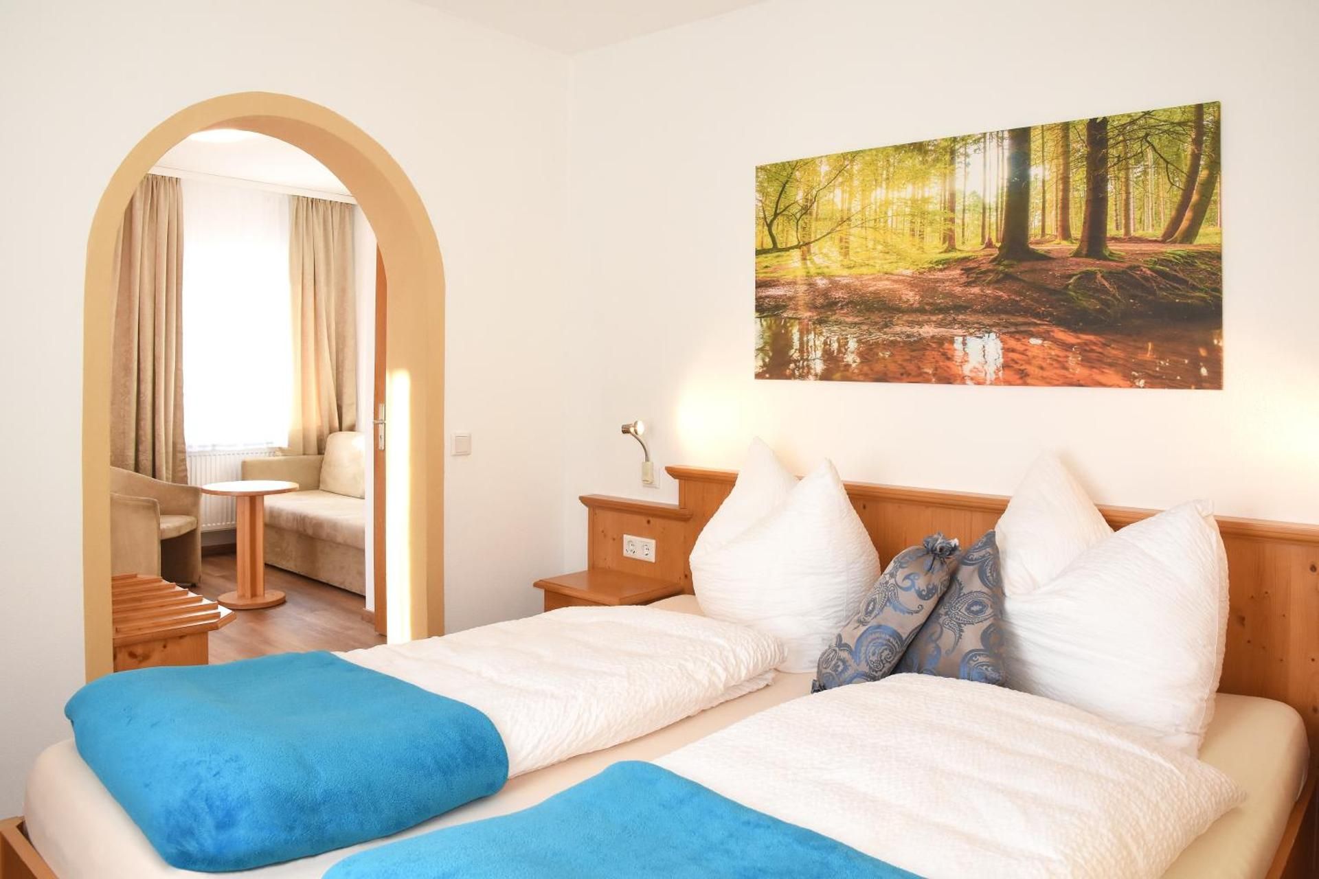 Pension Freiheit Double Room with Balcony and Sofabed