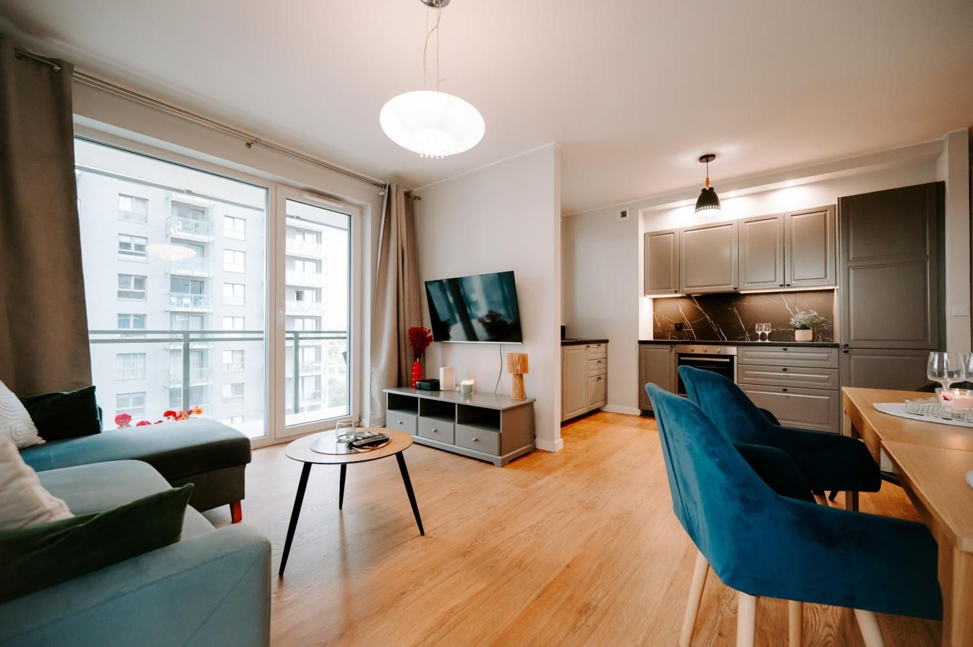 Two-Bedroom Apartment with Balcony