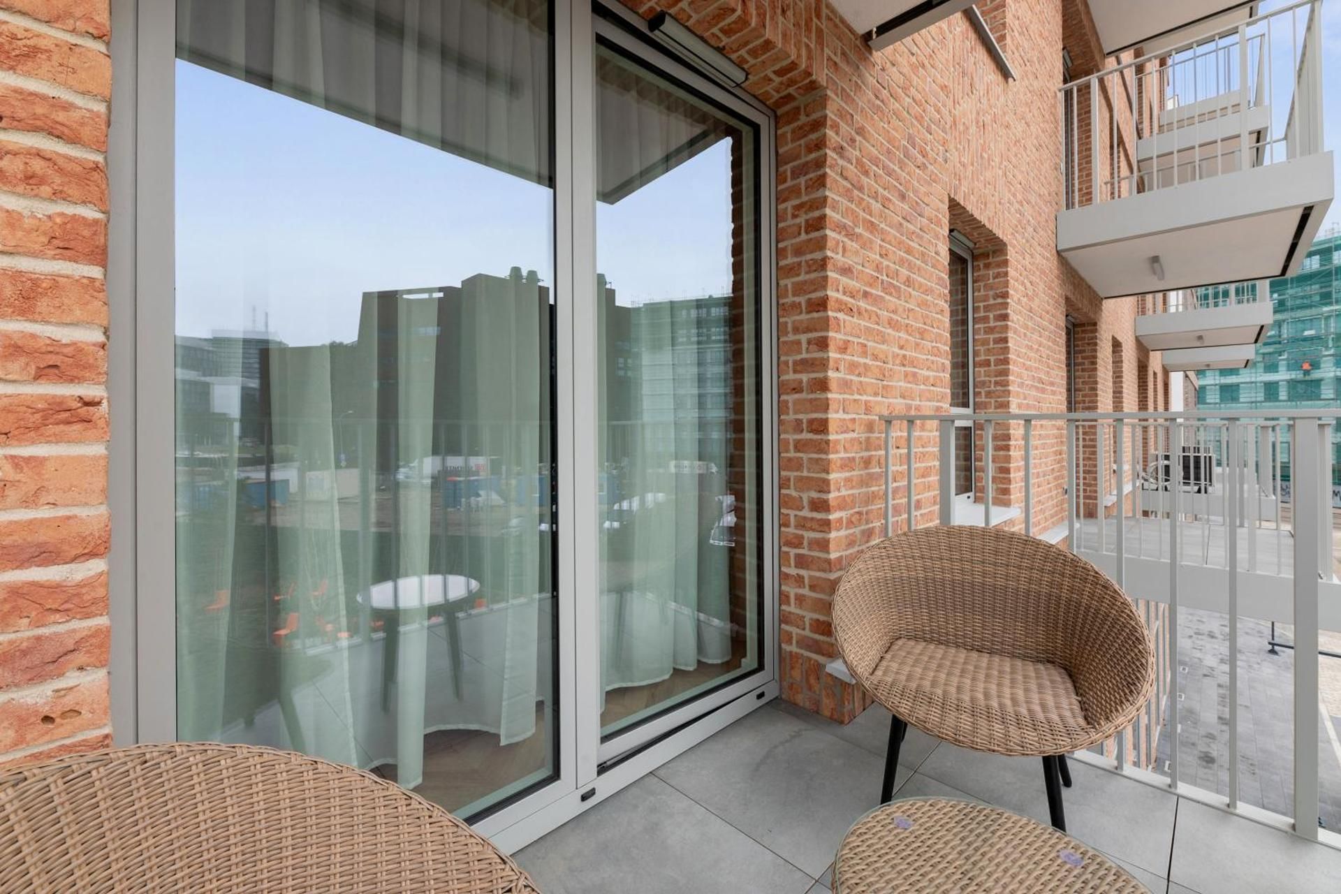 Two-Bedroom Apartment with Balcony