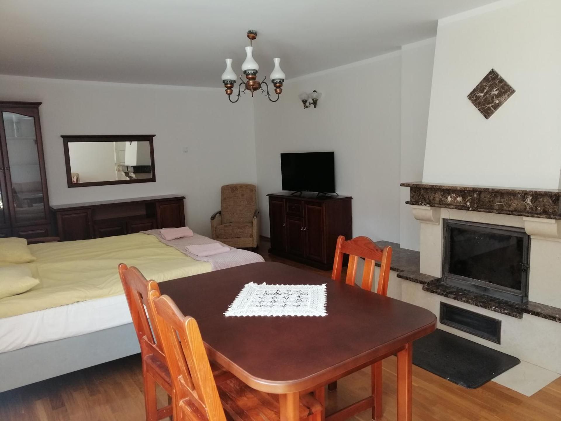 Family Room with Shared Bathroom
