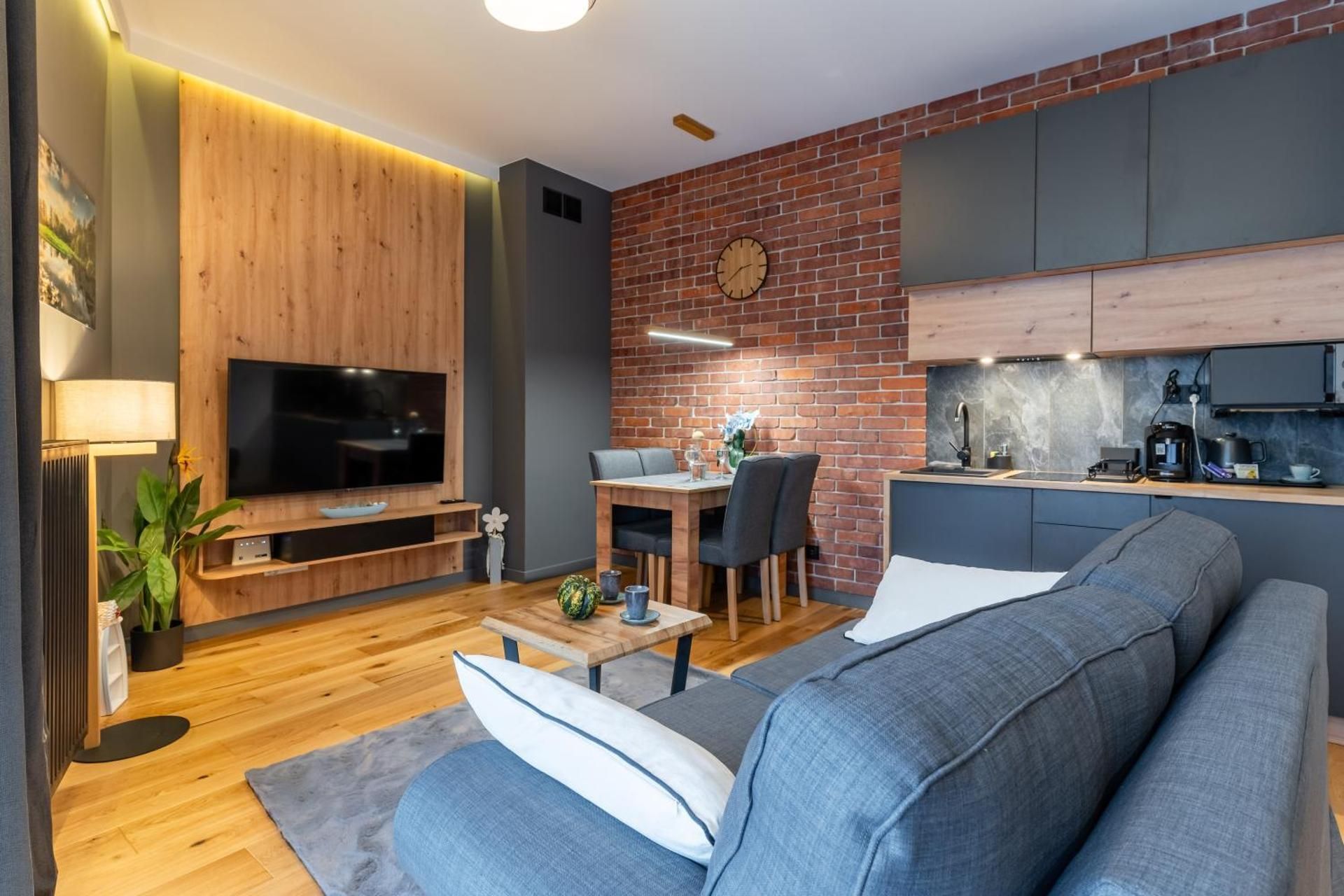 One-Bedroom Apartment with River View