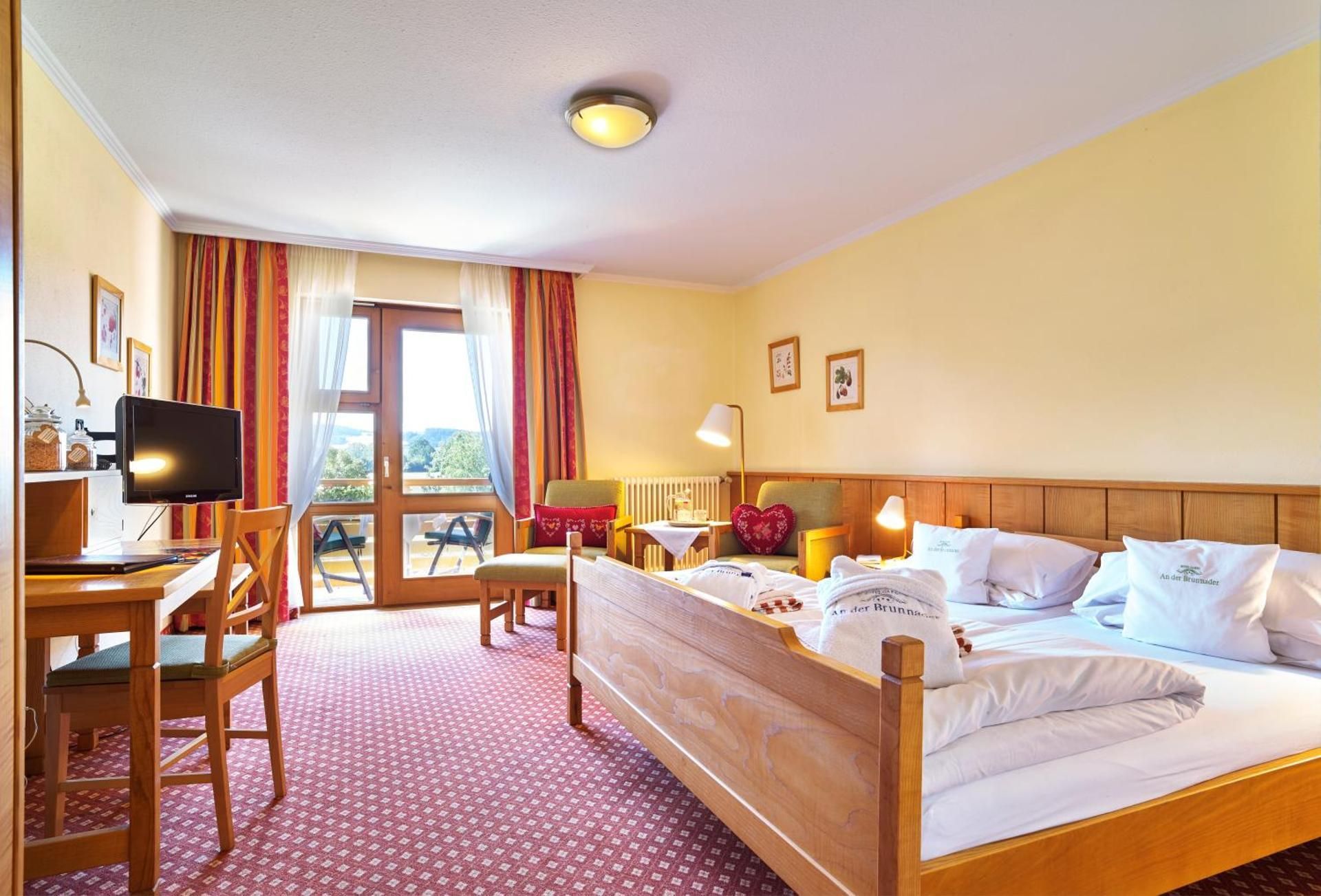 Double Room with South-facing Balcony