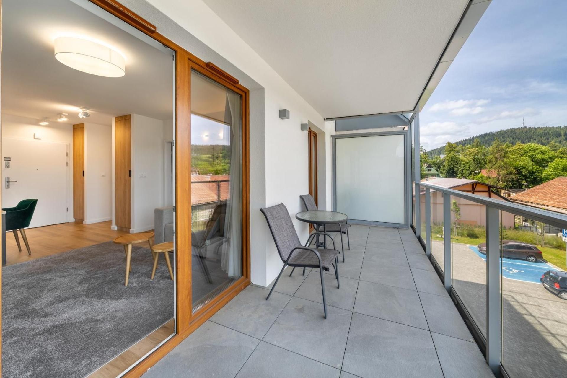Apartment with View and Balcony