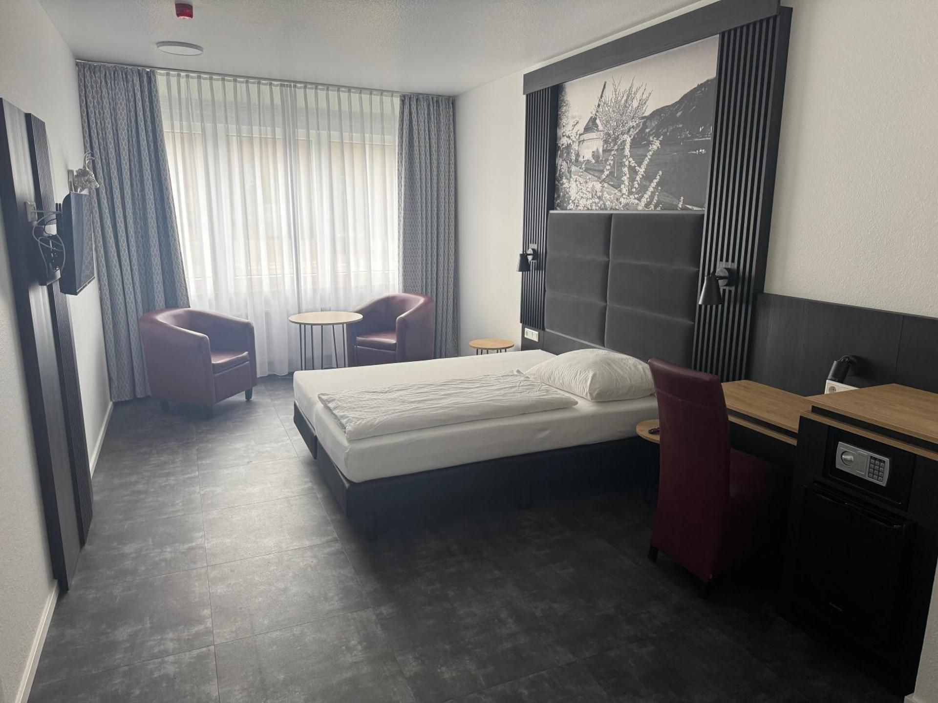 Panorama Hotel Rheinkrone Deluxe Double Room with Sea View
