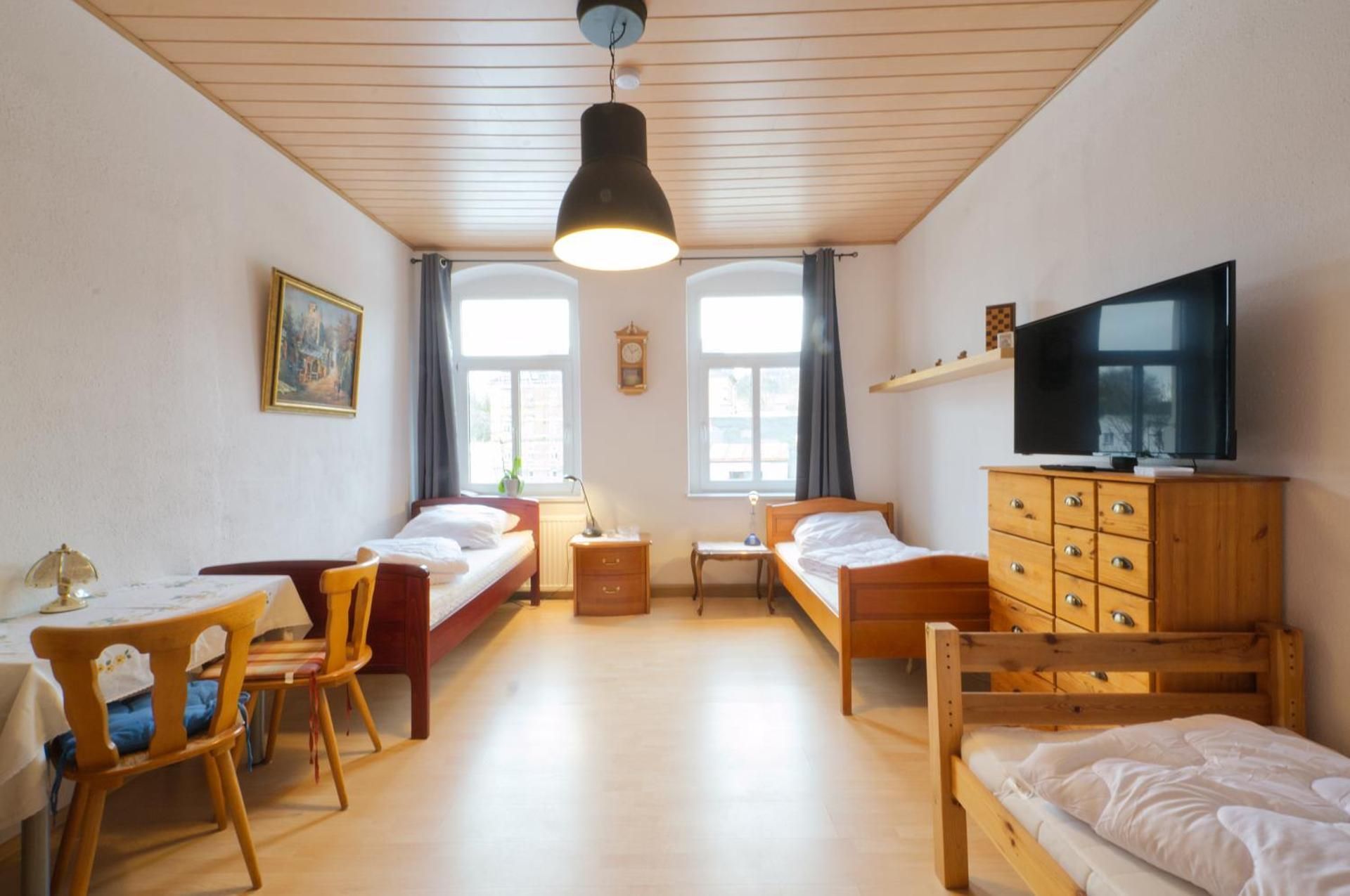 Single Bed in Dormitory Room