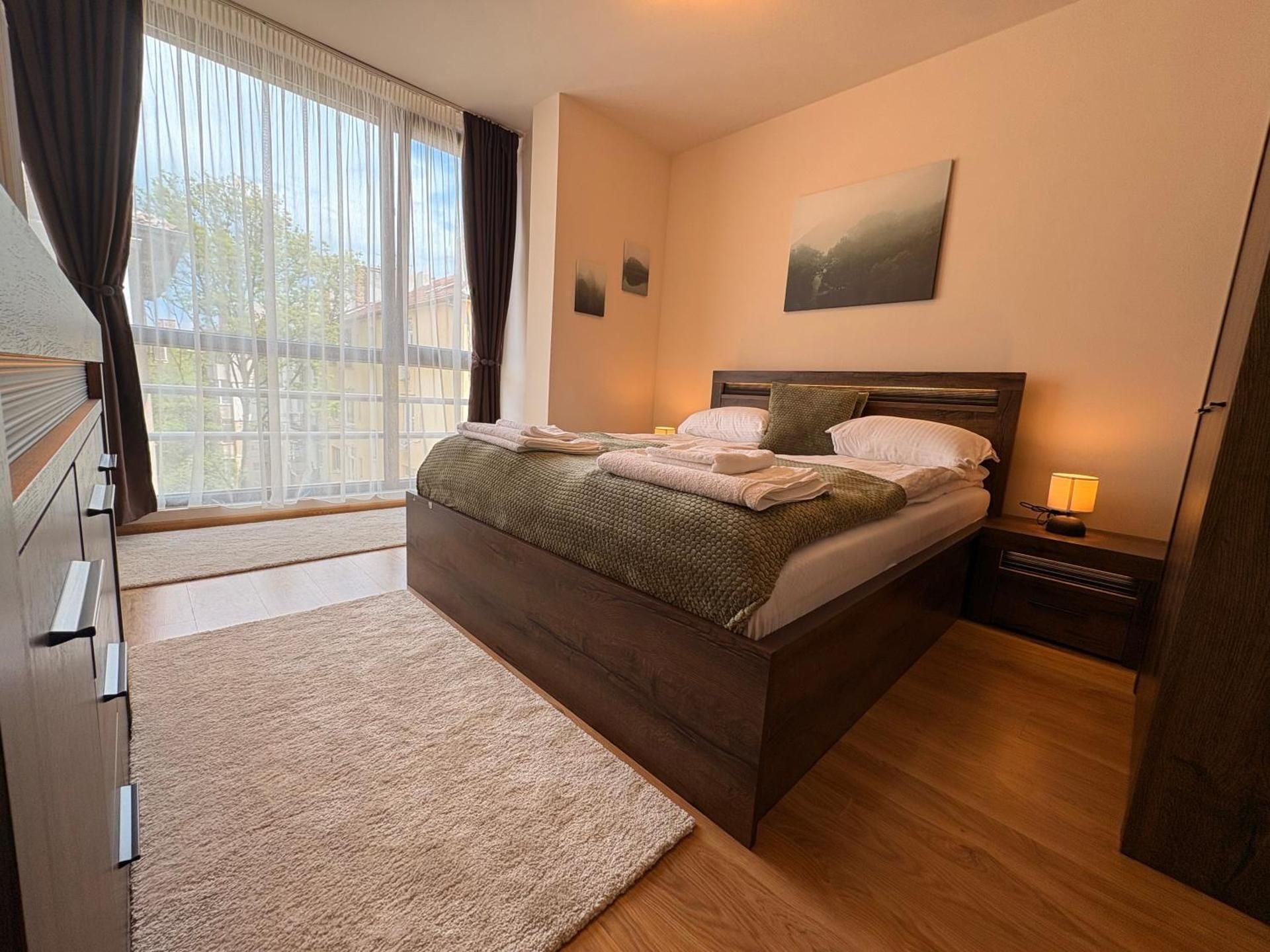 Two-Bedroom Apartment with Balcony