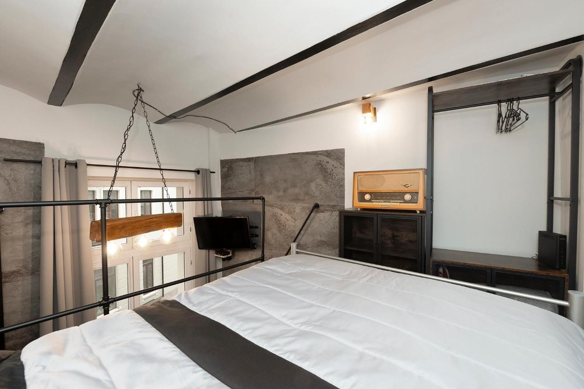 Studio with Balcony