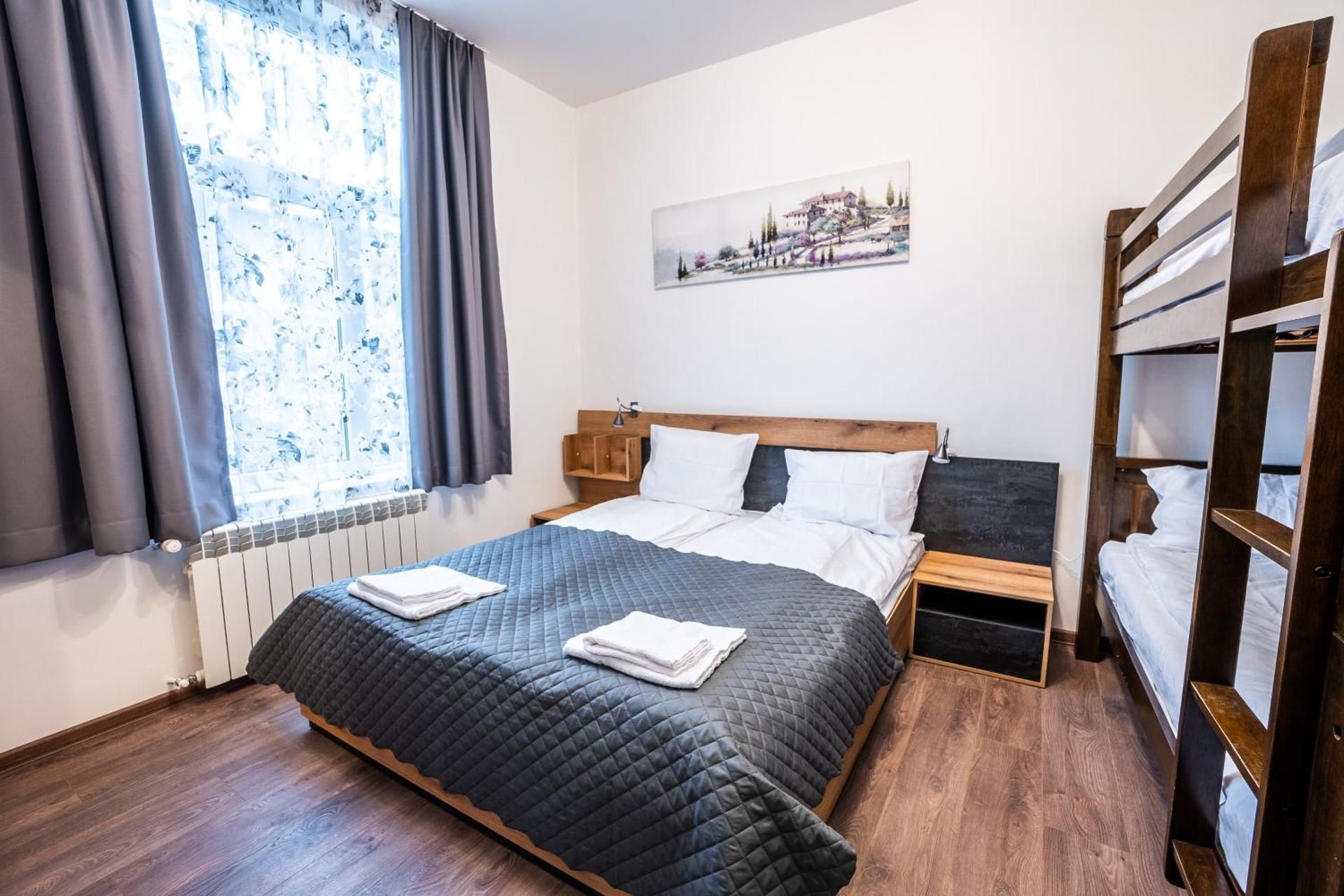 Quadruple Room with Shared Bathroom