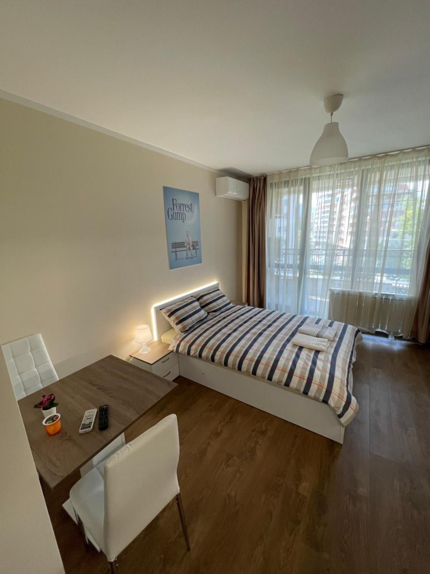 Studio with Balcony