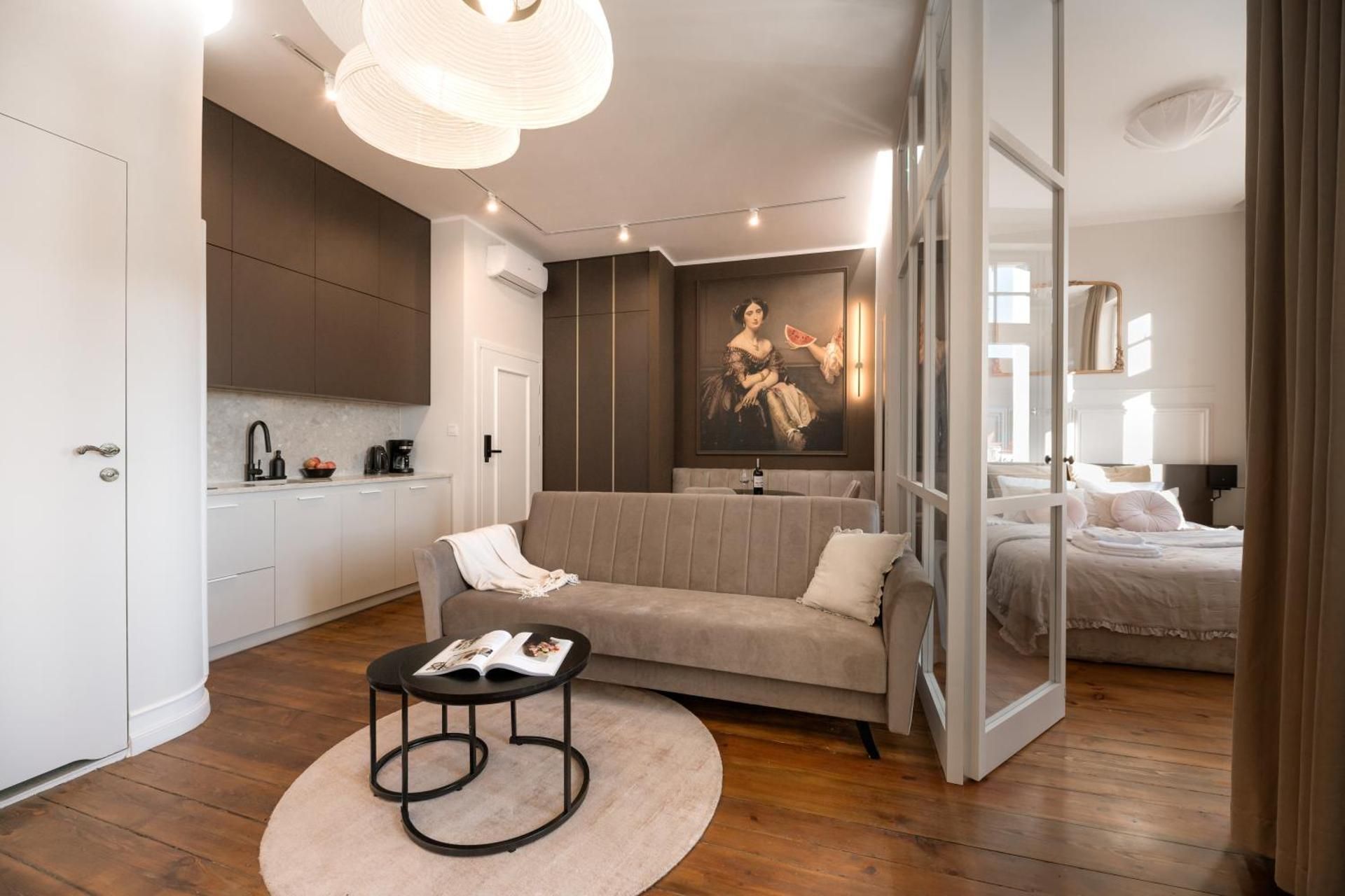 One-Bedroom Apartment with Balcony and City View