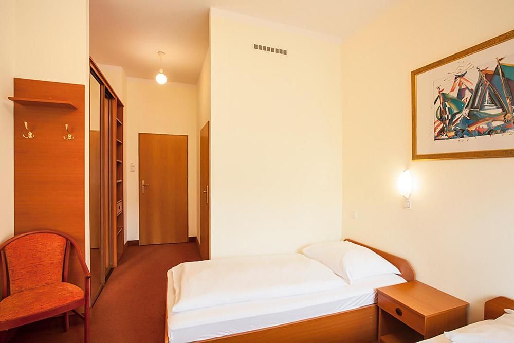 Basic Twin Room with 2 Single beds.