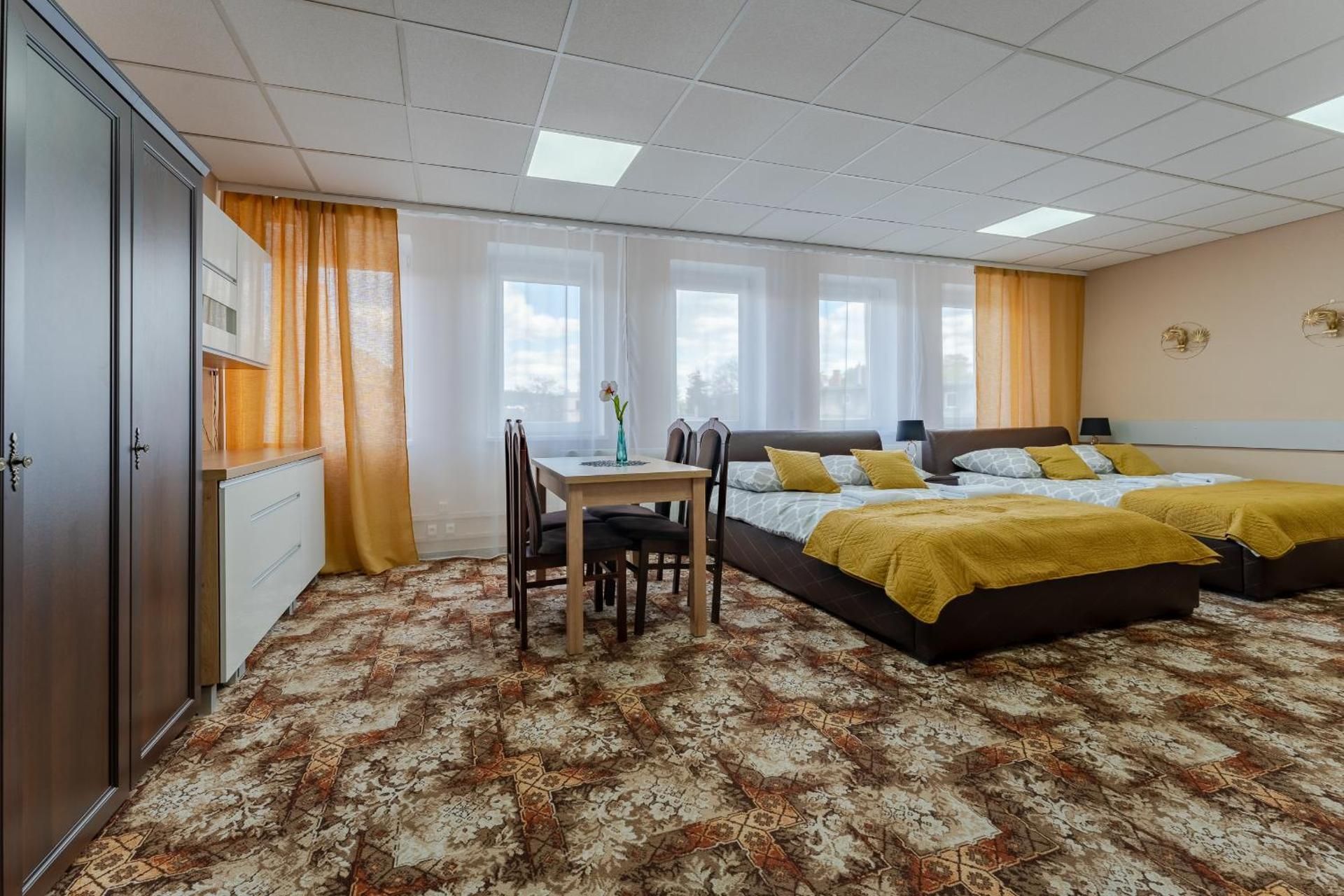 Family Room with Shared Bathroom