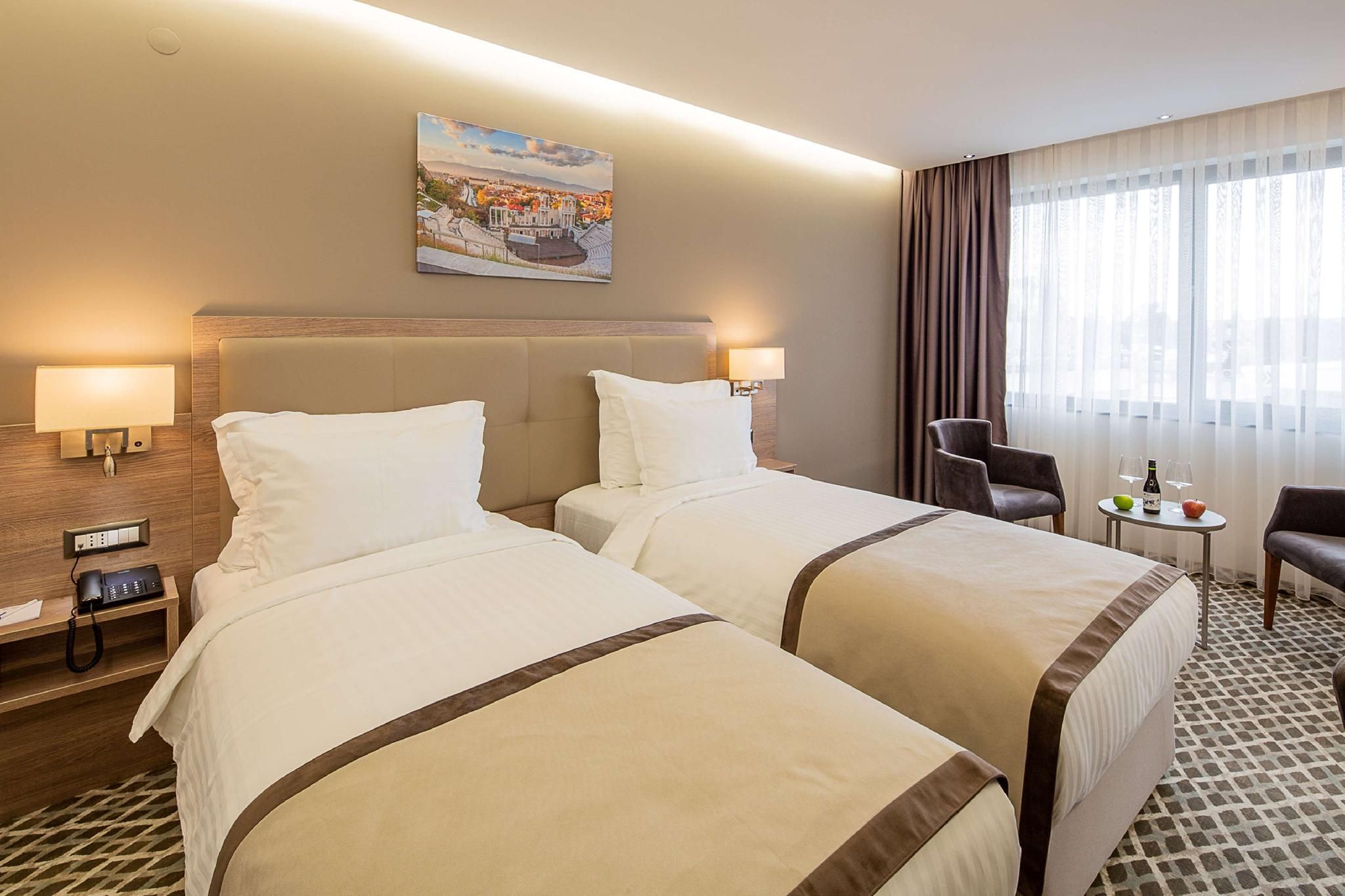 2 Single Beds