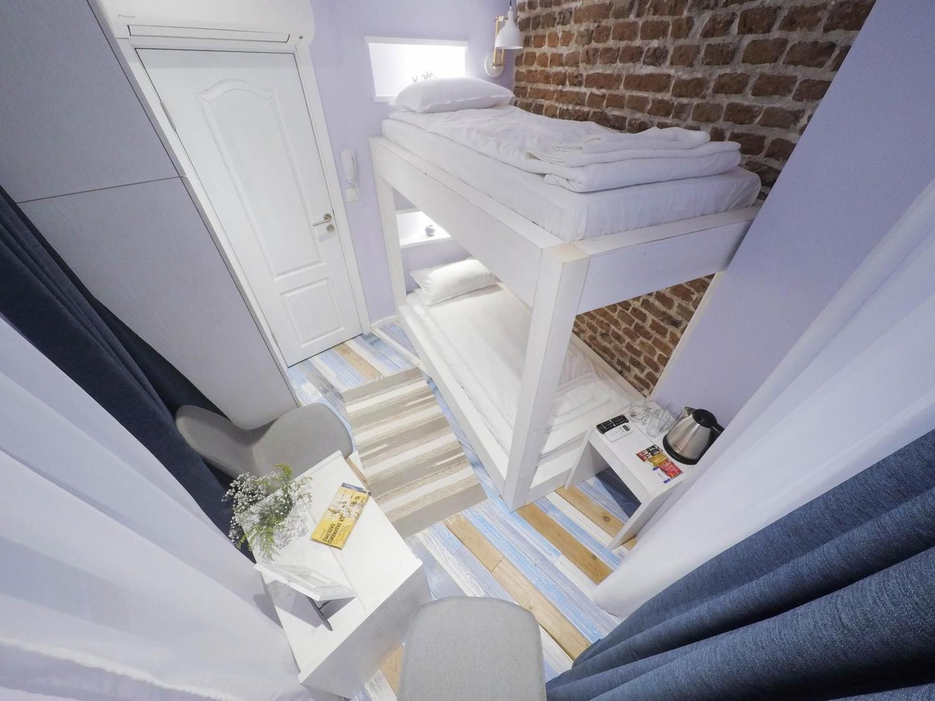Economy Twin Room with Bunk bed and Shared Bathroom 