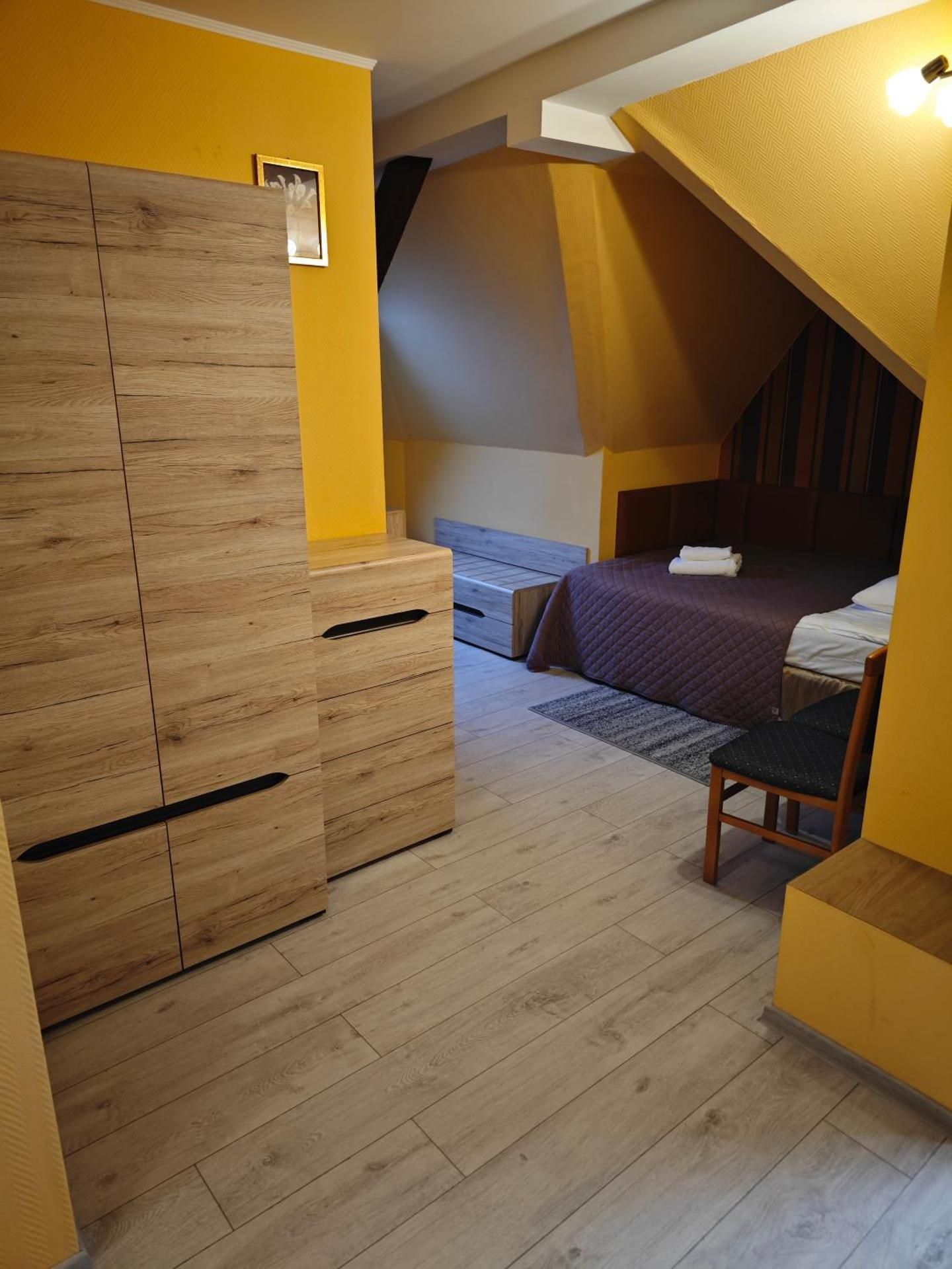 Quadruple Room in the attic with Sea View